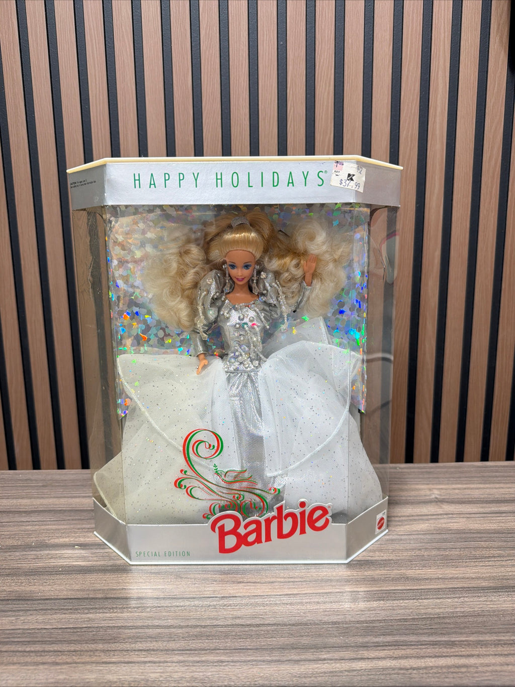 1992 Happy Holidays Barbie Doll Mattel 1429