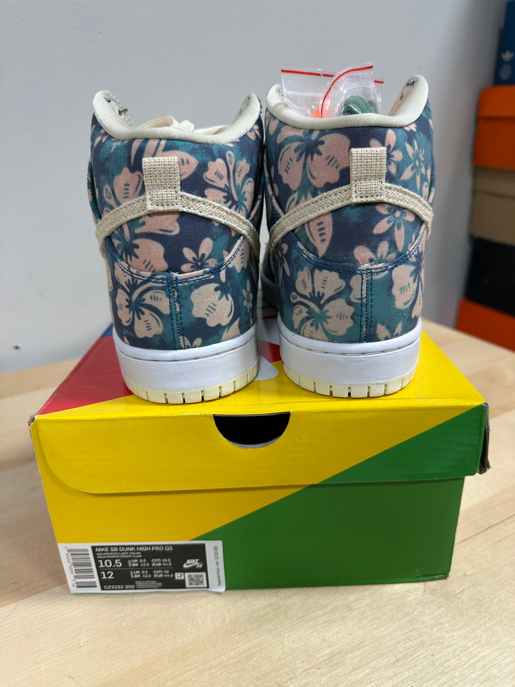 Nike SB Dunk High Pro QS "Hawaii / Maui Wowie" - Men's Size 10.5 - CZ2232-300 (With OG Box)
