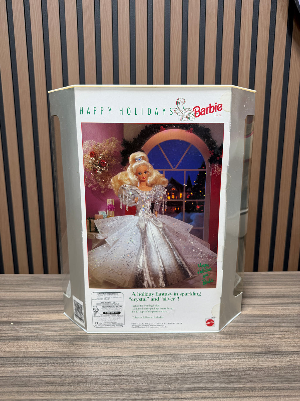 1992 Happy Holidays Barbie Doll Mattel 1429