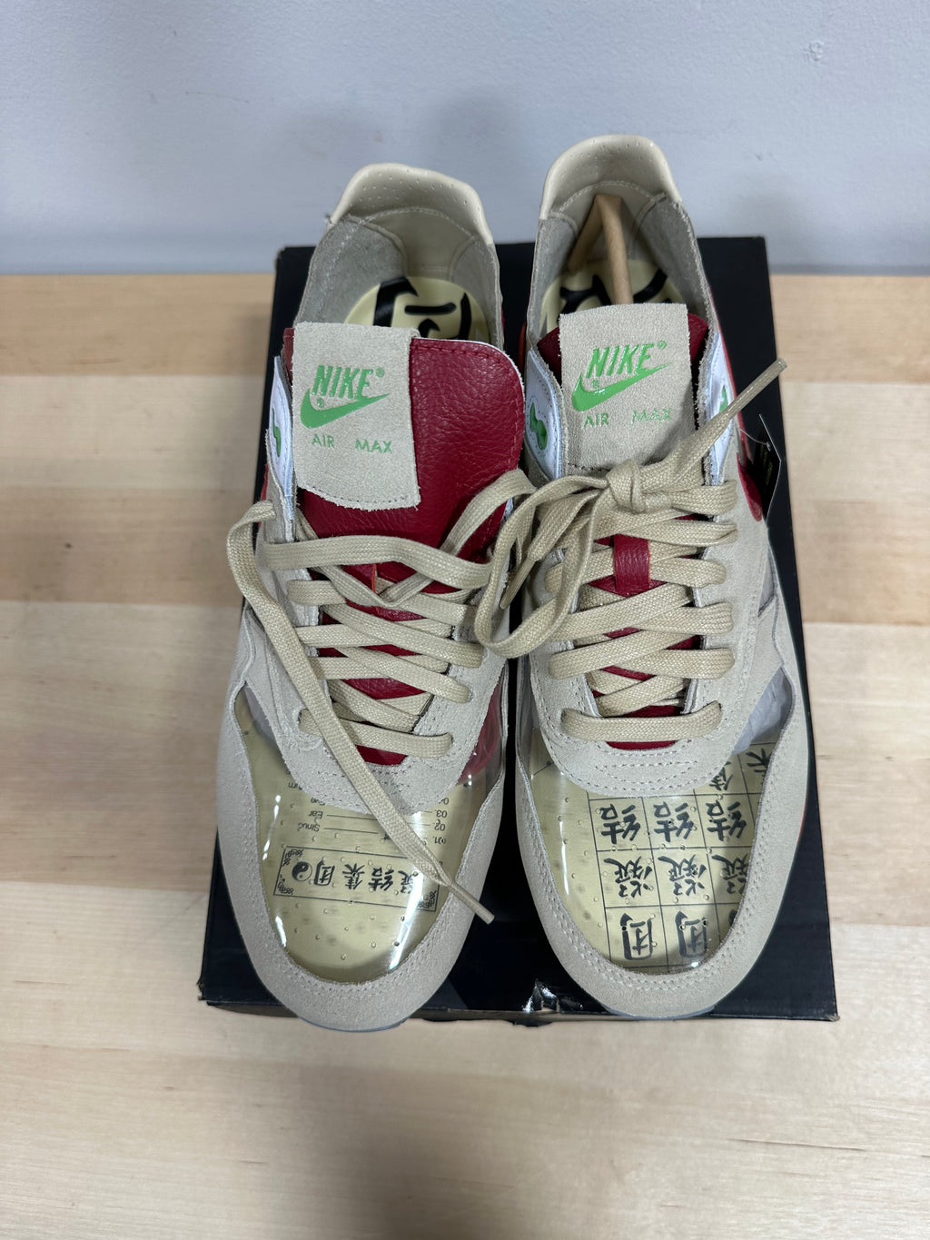 CLOT x Nike Air Max 1 "Kiss of Death" 2021 - Men's Size 10.5 - DD1870-100 (With OG Box)