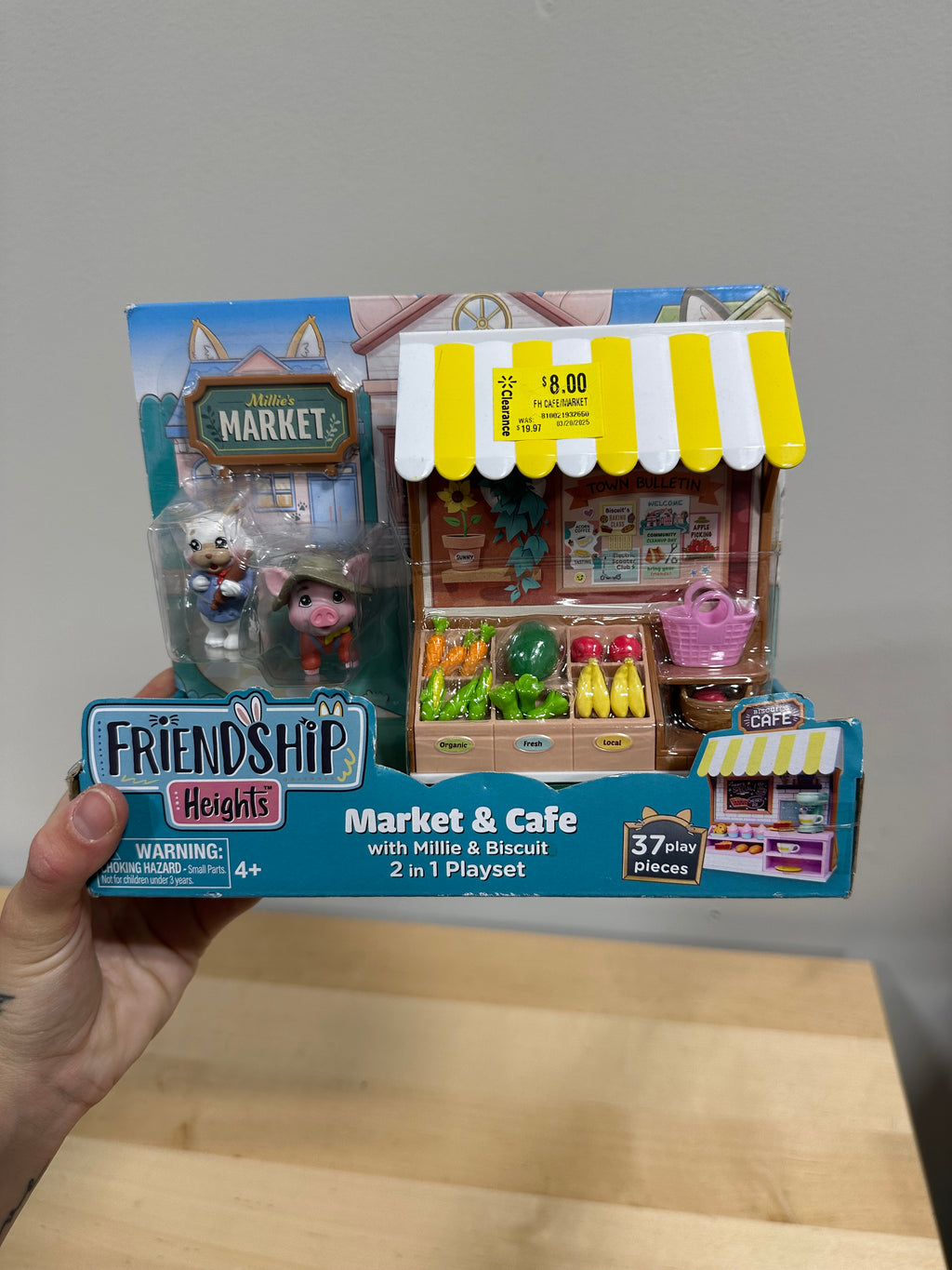 Brand New Friendship Heights 2-in-1 Market & Cafe Playset (37 Pieces)