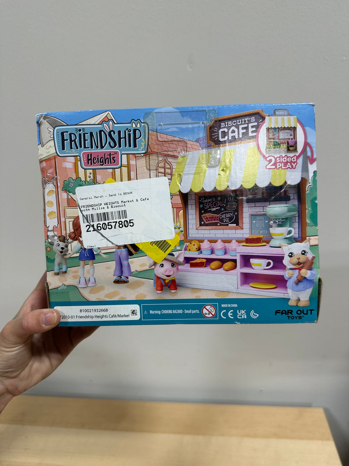 Brand New Friendship Heights 2-in-1 Market & Cafe Playset (37 Pieces)