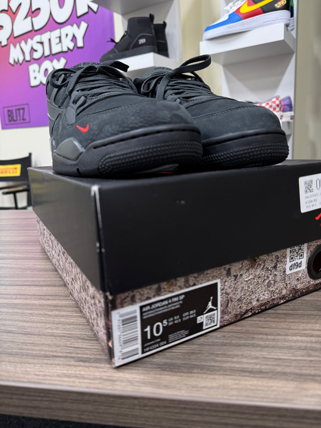 Jordan 4 RM SP Nigel Sylvester Driveway Grey Sz 10.5