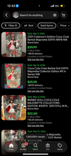 Load image into Gallery viewer, Mattel Coca-Cola Majorette Barbie Doll Collector Edition Fifth in Series
