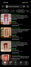 Load image into Gallery viewer, Pink Ribbon Barbie Collector Pink Label-Robert Best -2006 Mattel #J0932
