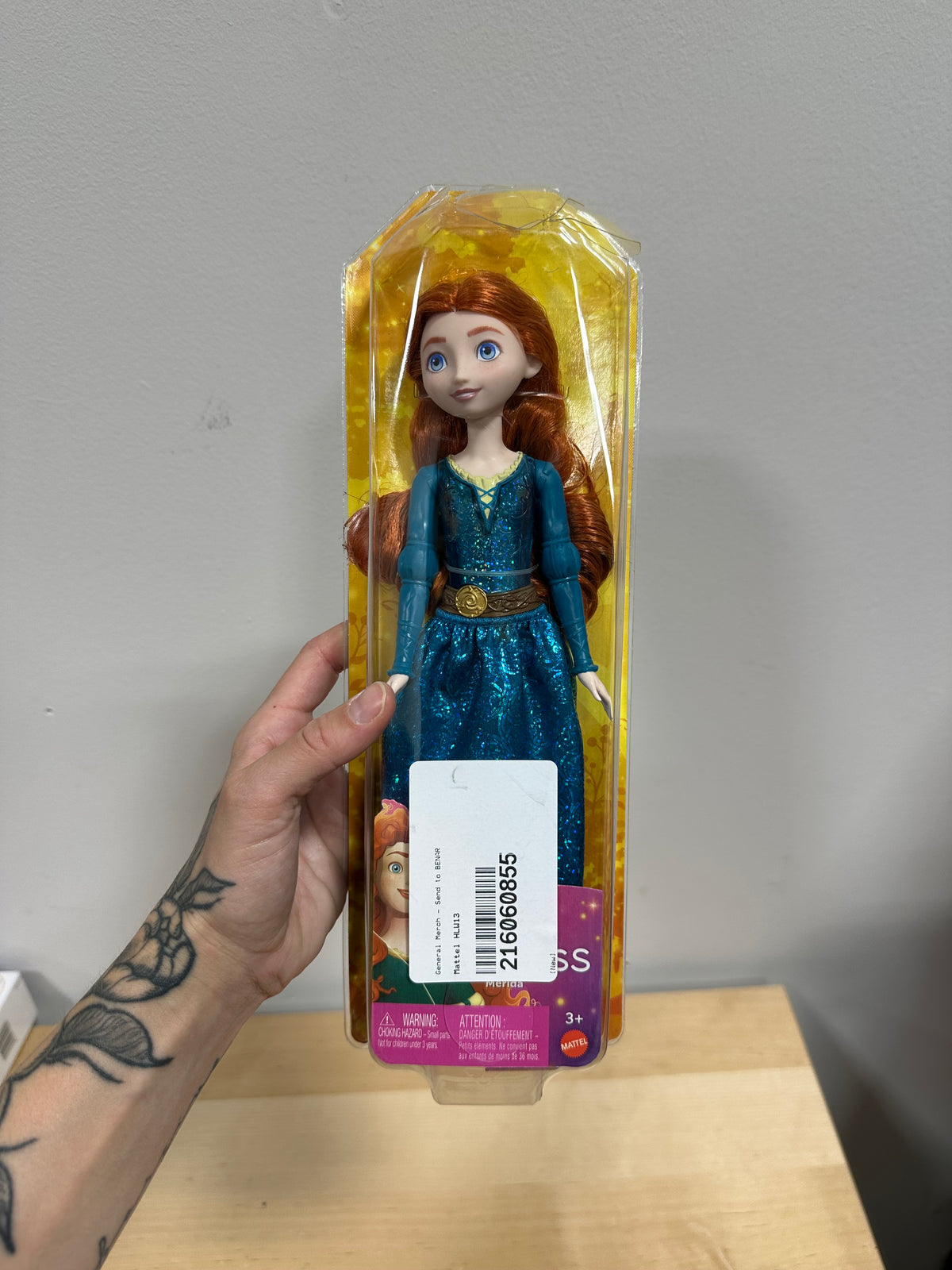 NEW Mattel Disney Princess Merida 11" Fashion Doll (Factory Sealed)