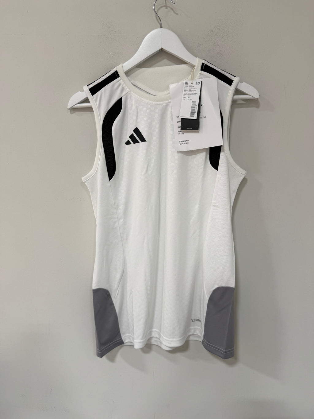 Adidas Tiro 26 Sleeveless Jersey Womens Size Small