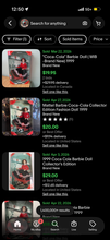 Load image into Gallery viewer, Coca-Cola Diner Collectible Barbie Doll 1999 Mattel 24637
