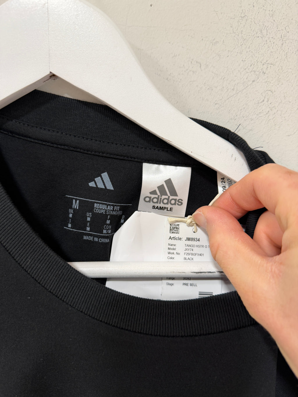 Adidas Tango History Graphic T-Shirt – Black