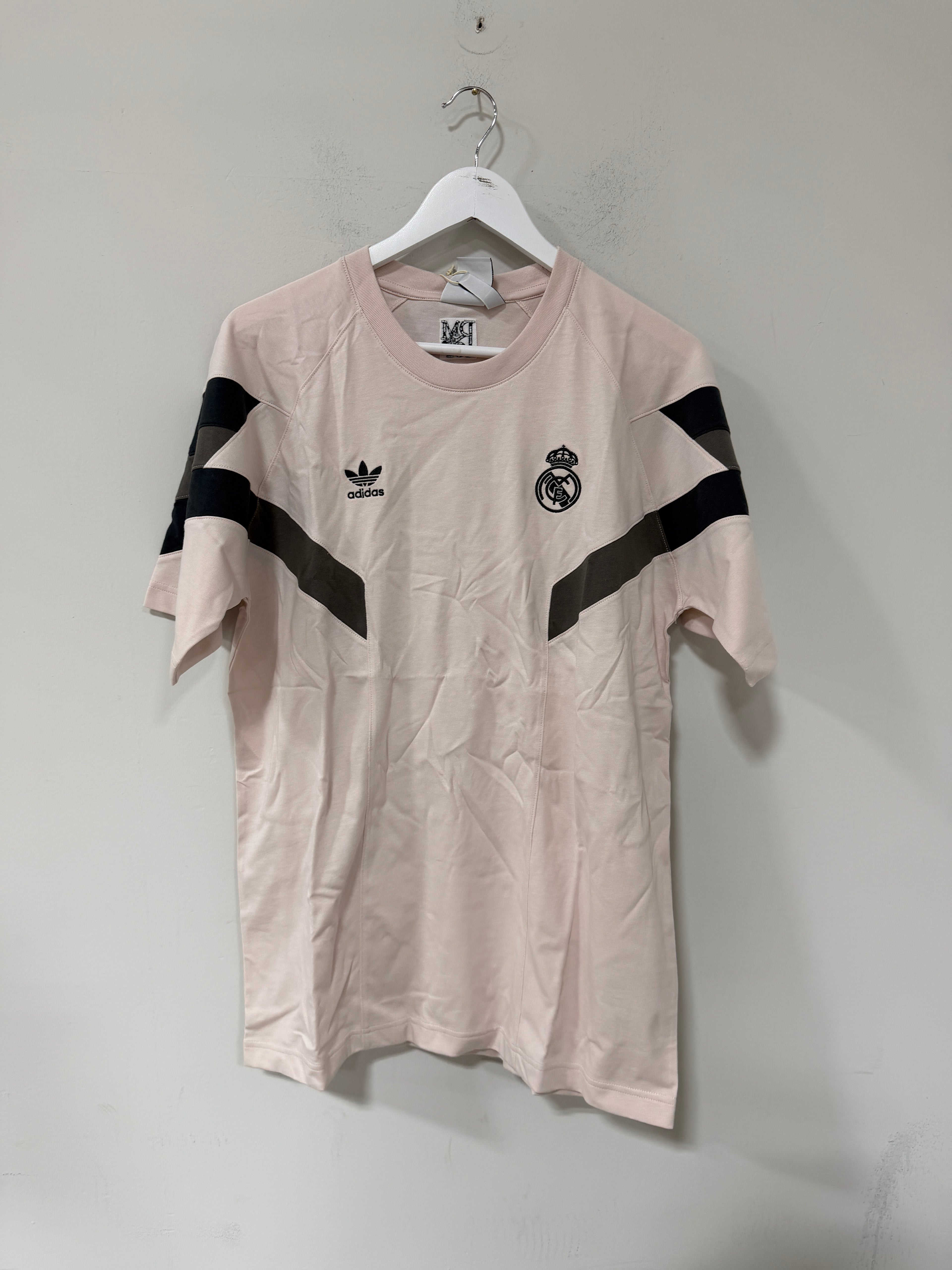 Adidas Real Madrid Originals Trefoil T-Shirt – Putty Maude