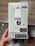 New Merkury 2K Smart Lightbulb Camera & LED Light (Fits Standard E26 Socket)