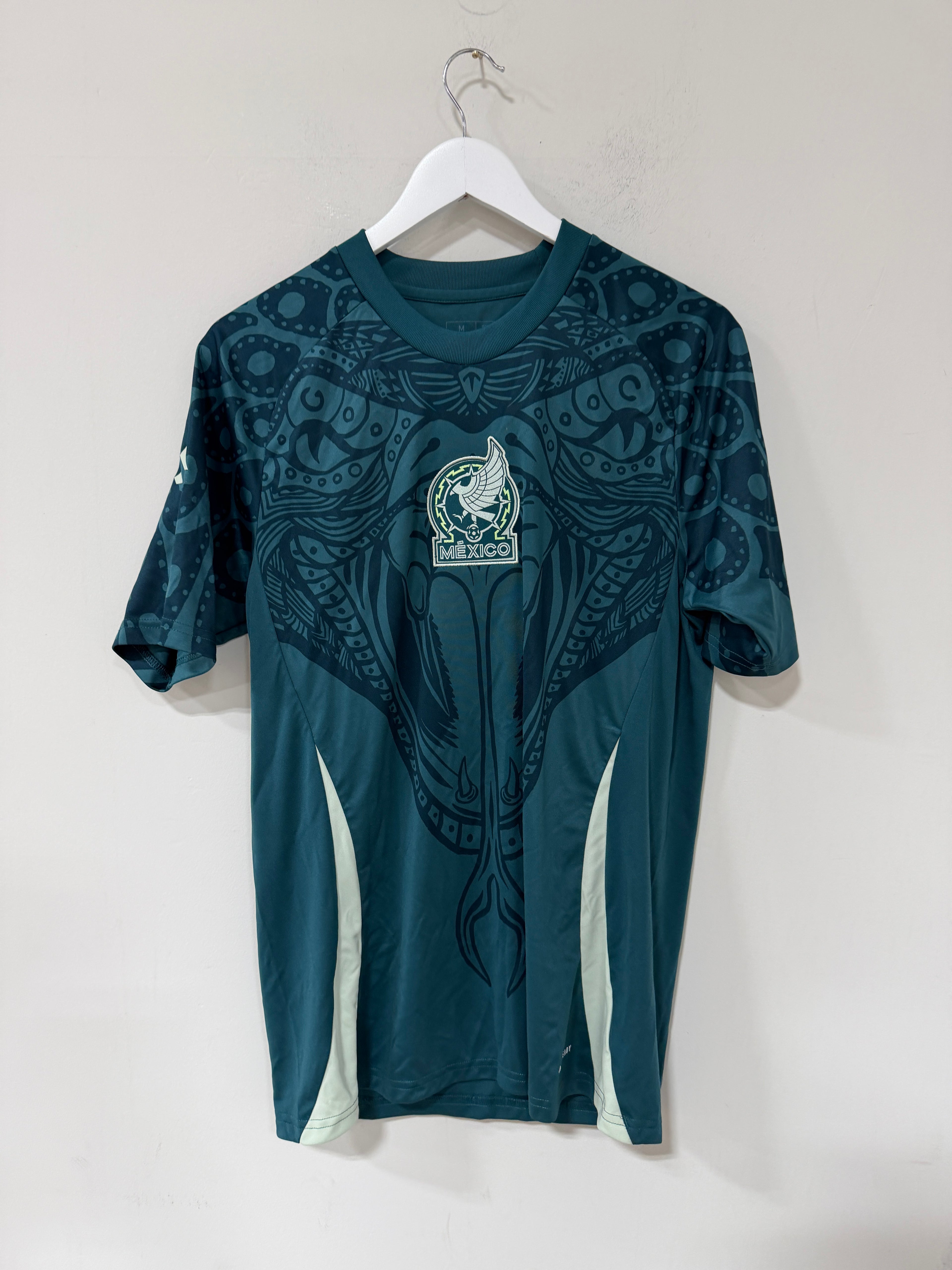 Adidas Mexico National Team Pre-Match Shirt – Mystery Green