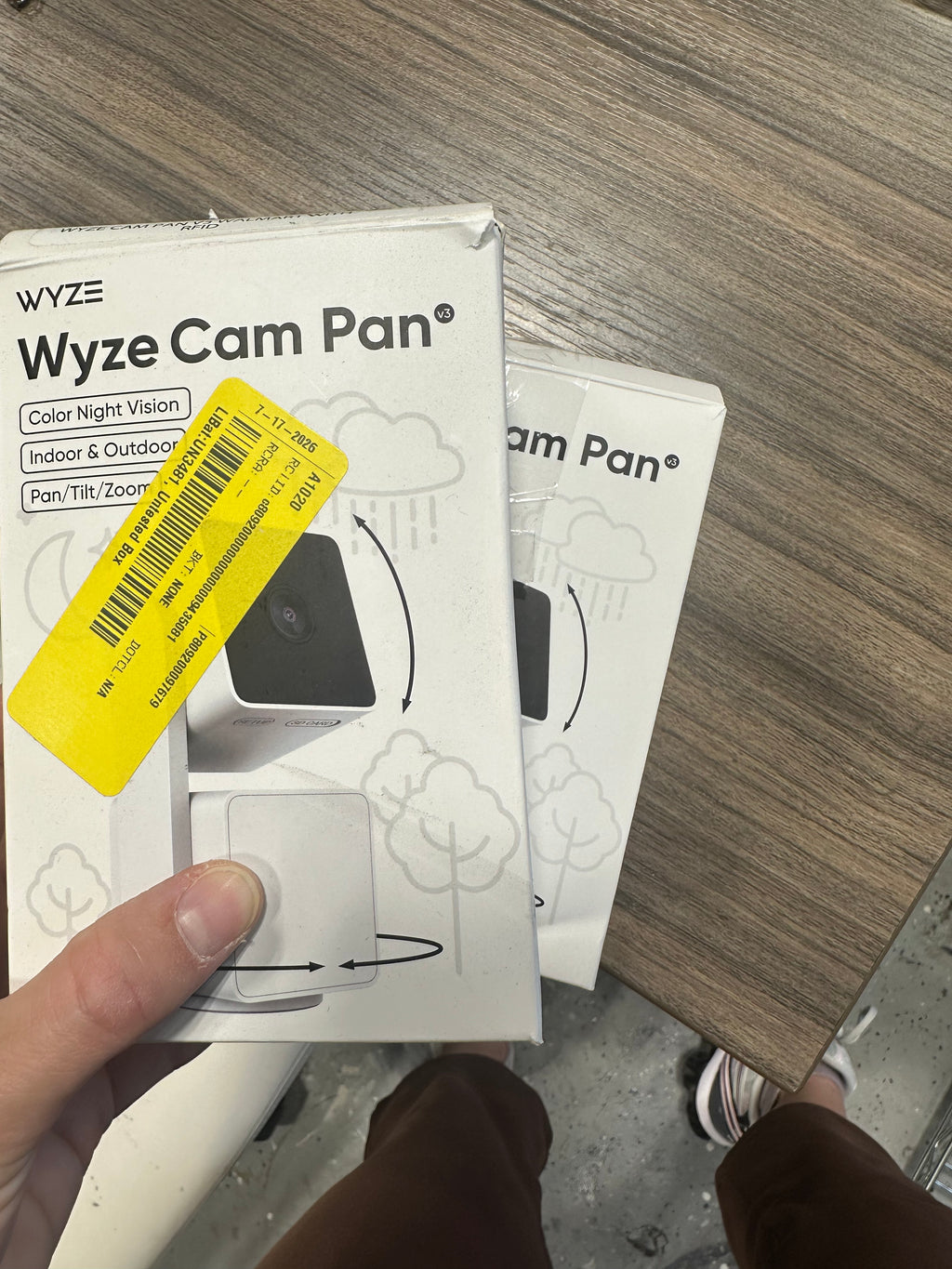 Wyze Cam Pan v3 – 1080p HD Smart Pan/Tilt/Zoom Security Camera (Indoor/Outdoor)