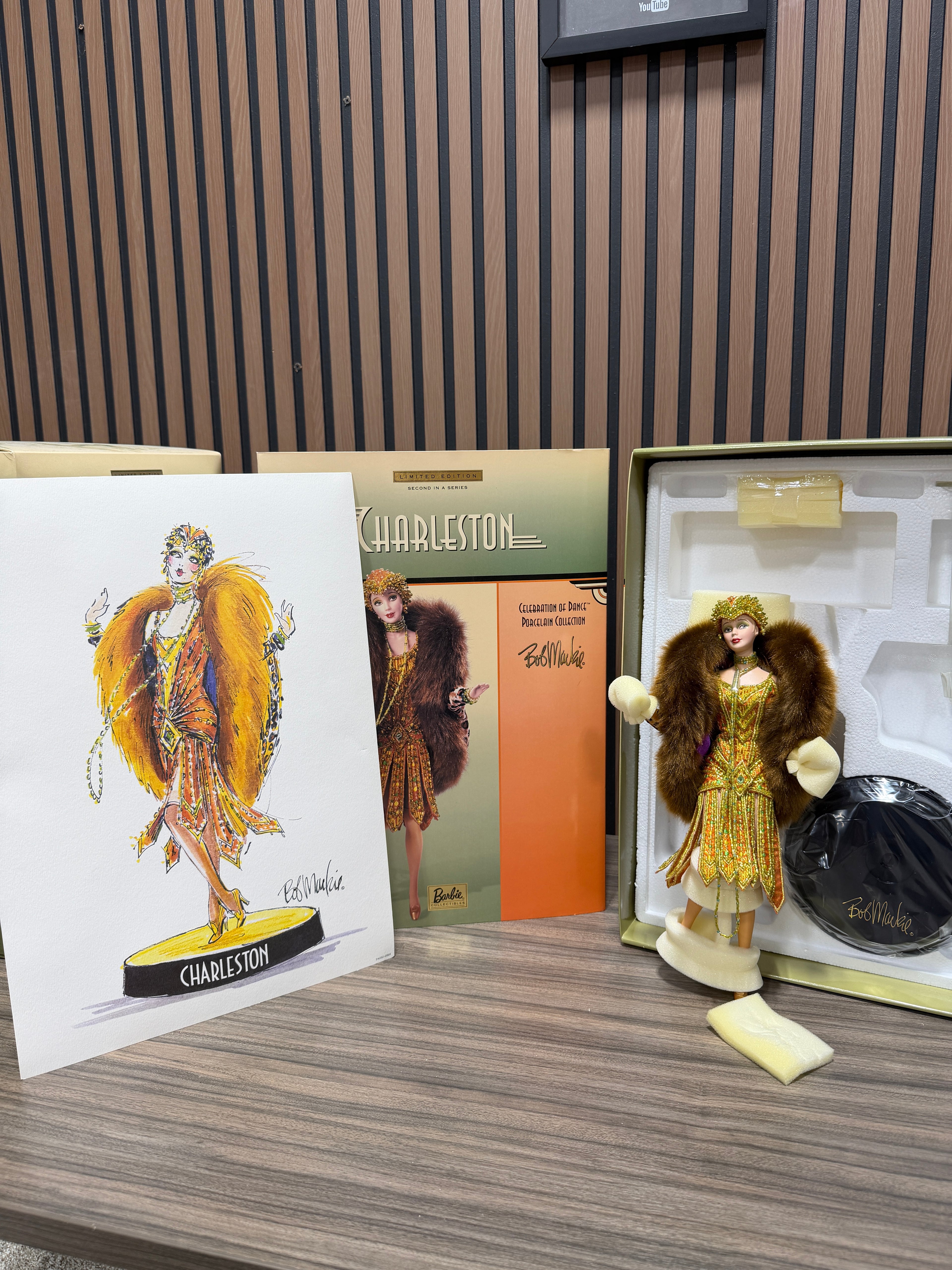 Barbie The Charleston designed by Bob Mackie porcelain doll