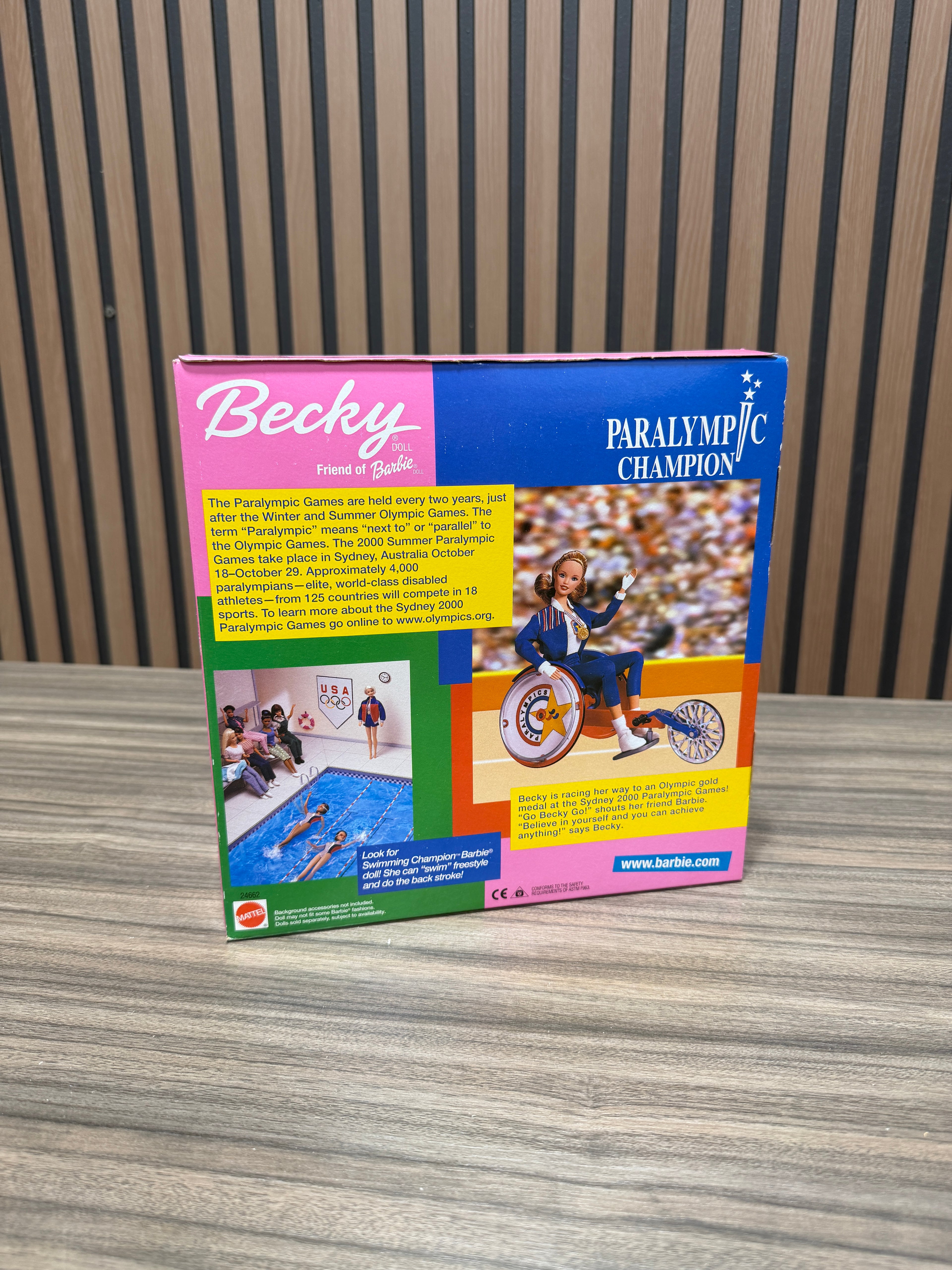 1999 Becky Friend of Barbie Paralympic Champion Doll