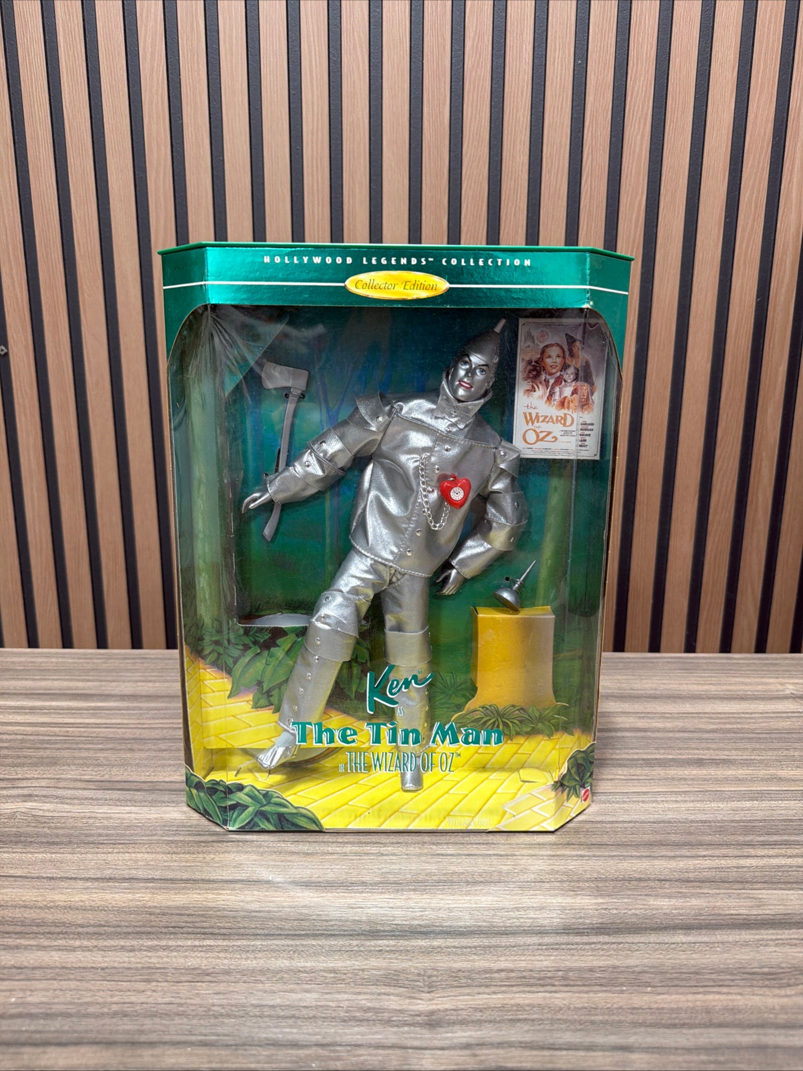 Ken Tin Man Wizard Of Oz Hollywood Legend Collection Mattel Barbie 14902