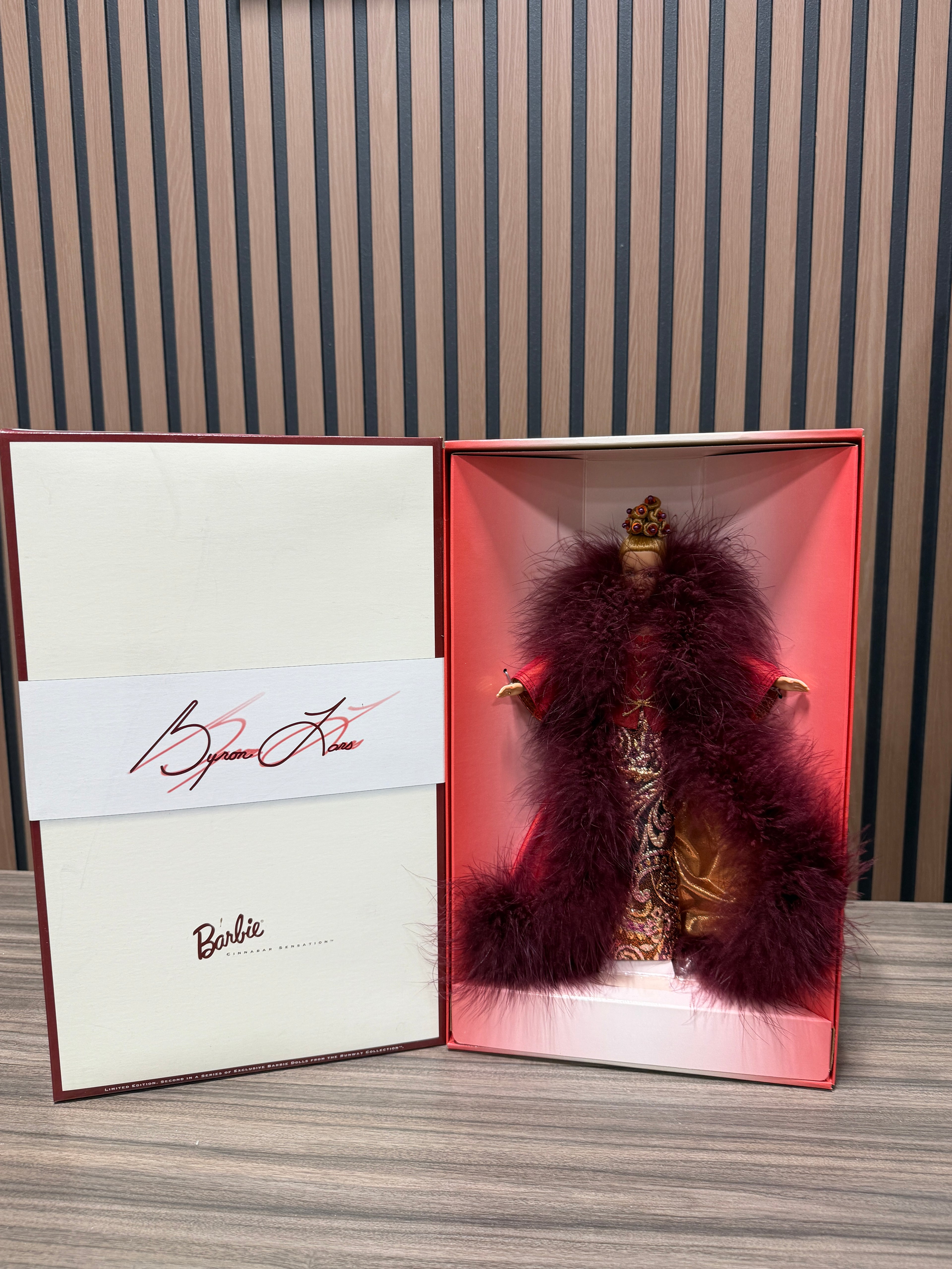 Cinnabar Sensation Barbie Doll Byron Lars Limited Edition 1998 Mattel