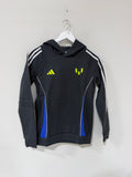 Adidas Messi Youth Hoodie Black Size M (11-12Y)