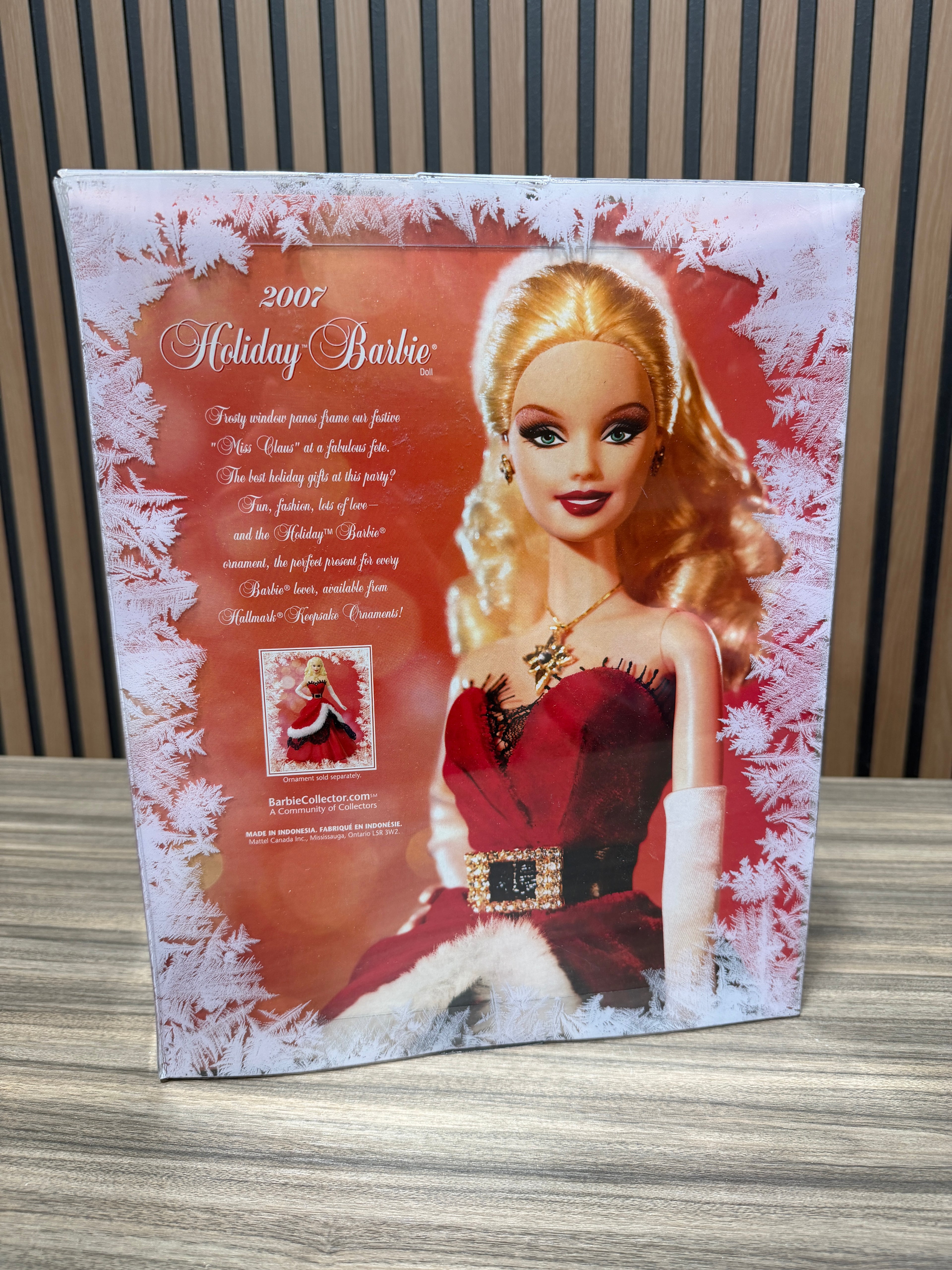 Mattel 2007 Holiday Barbie Doll Collector Edition K7958