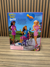 Load image into Gallery viewer, 1996 “Share a Smile” Becky Barbie Doll #15761 Mattel Wheelchair
