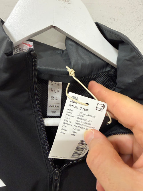 Adidas Tiro 24 Club All-Weather Jacket Youth – Black