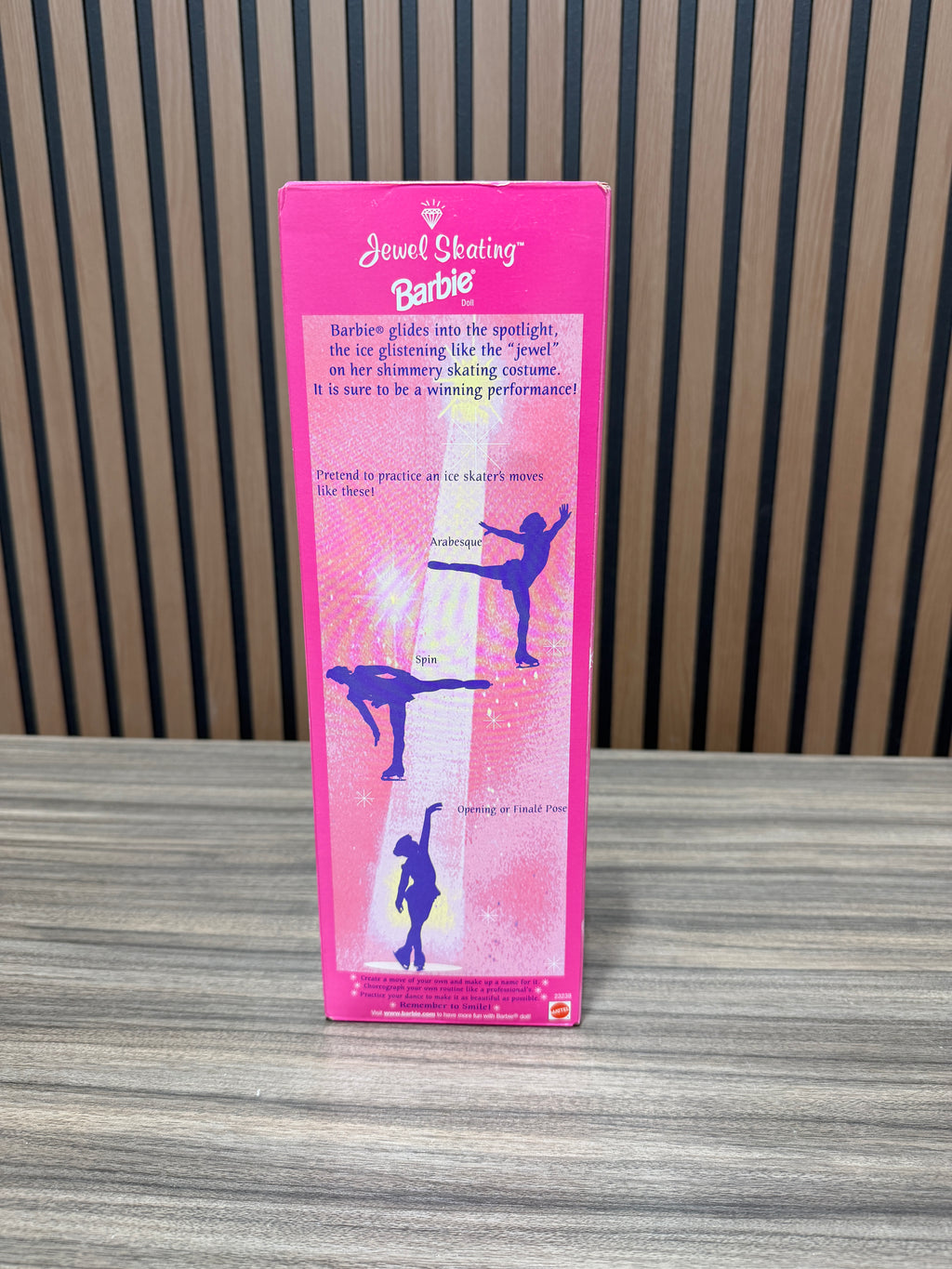 Jewel Skating Barbie Doll 1998 Walmart Special Edition Ice Skates Mattel #23239