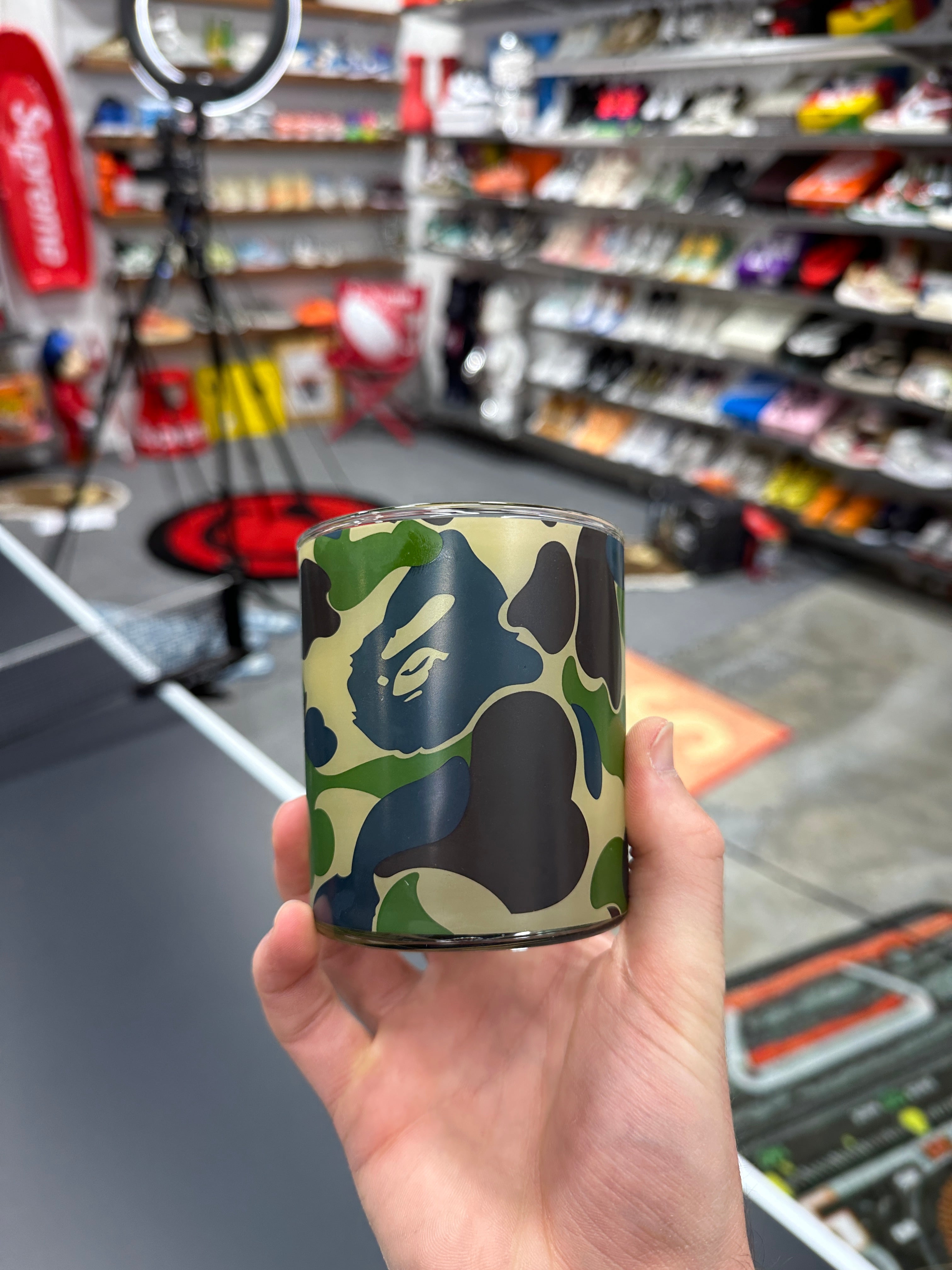 A Bathing Ape Drink Glass