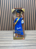 1999 MATTEL MILLENNIUM GRAD 2000 GRADUATE BARBIE ROYAL BLUE GOWN #25707