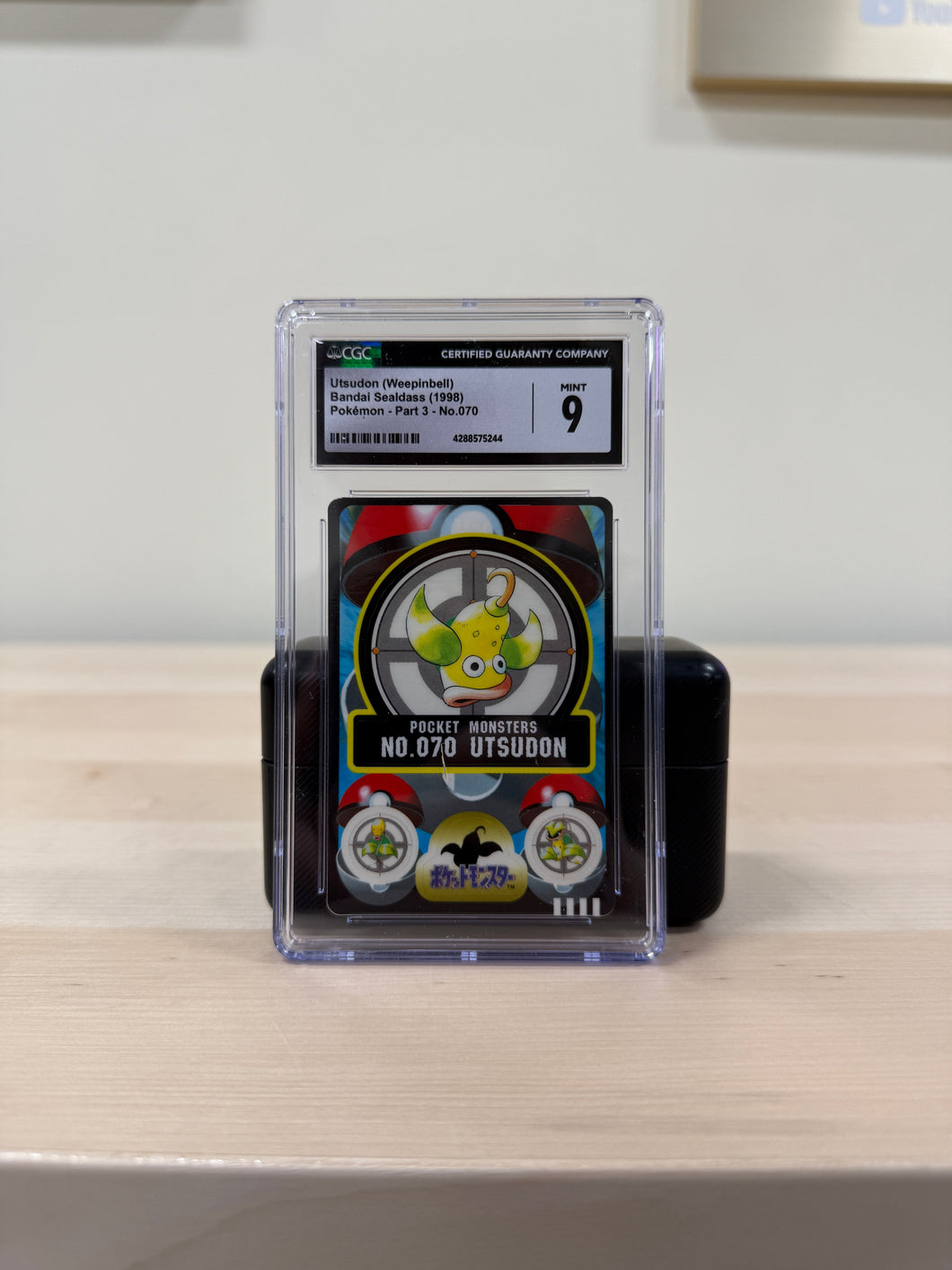 Weepinbell Pokemon Card Grade 9