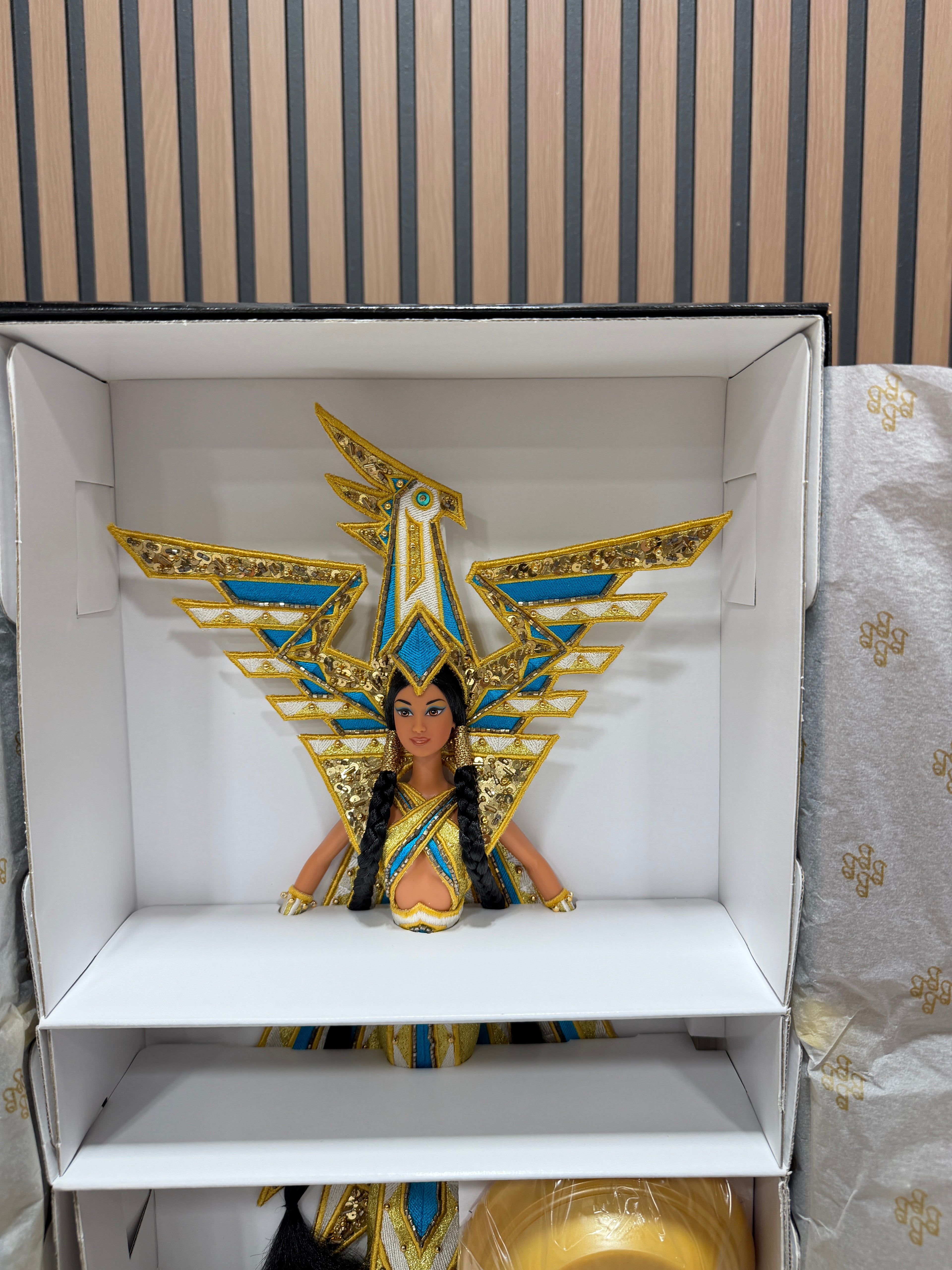 Barbie Bob Mackie Fantasy Goddess of the Americas Doll 2000 Limit Edition 25859