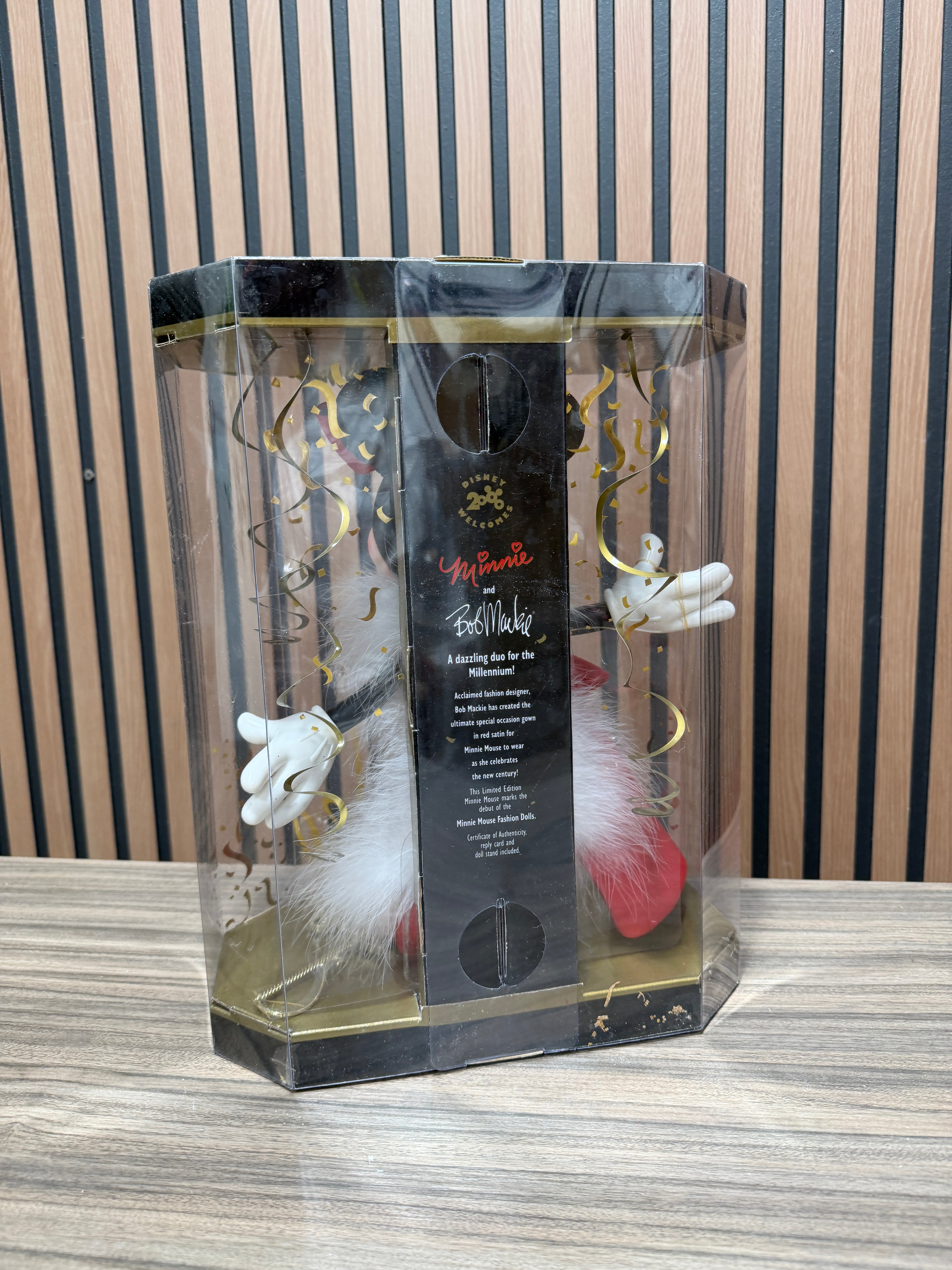 2000 Millennium Minnie Mouse Doll Limited Edition - Bob Mackie