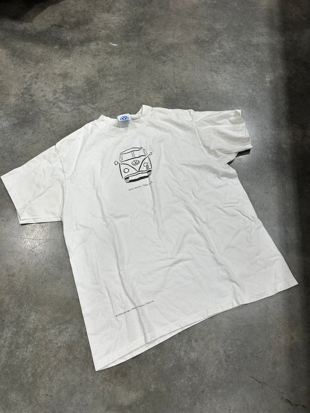 Vintage Volkswagen Jerry Garcia Tee 1995 (Fits Sz M)