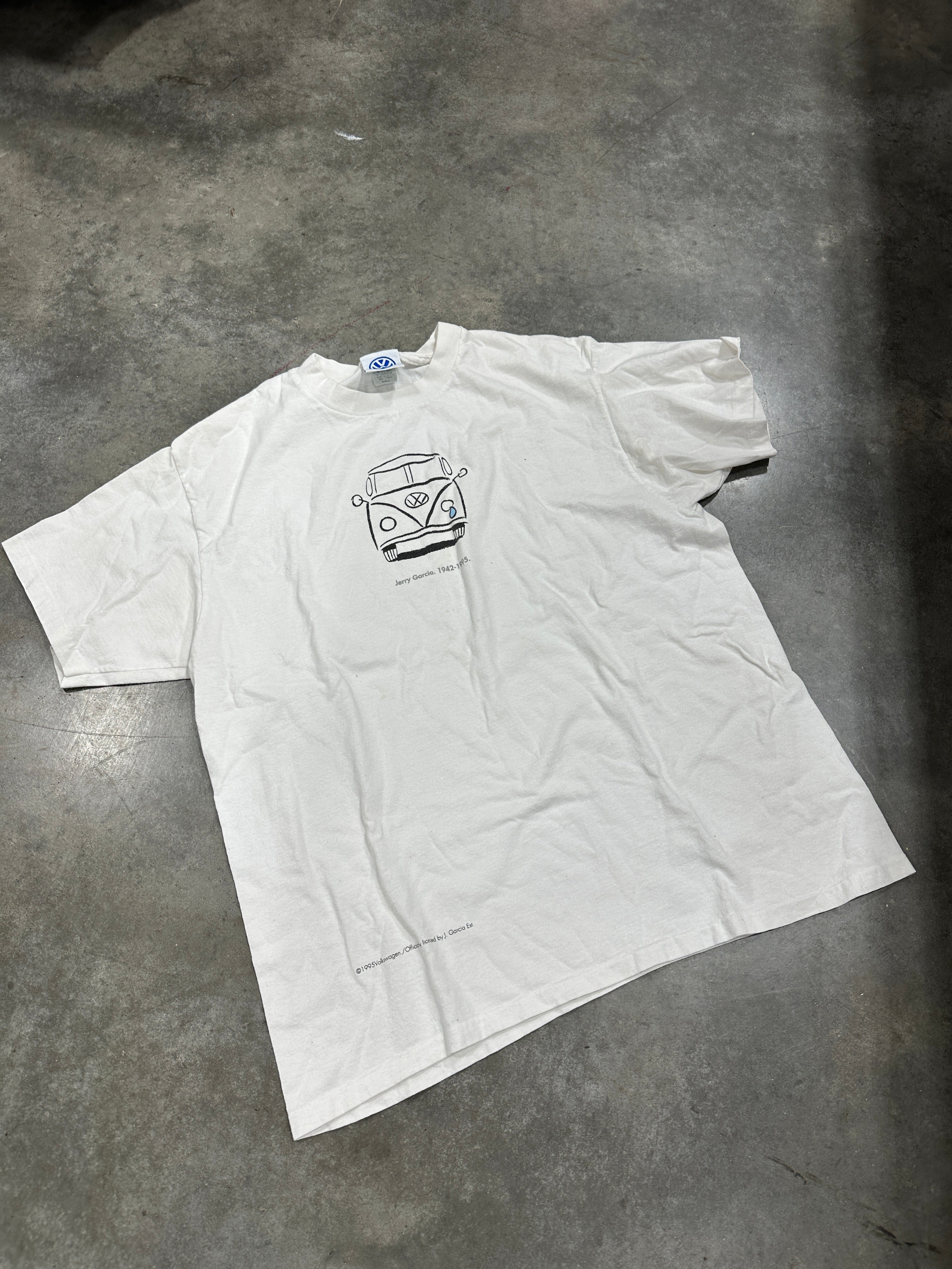 Vintage Volkswagen Jerry Garcia Tee 1995 (Fits Sz M)