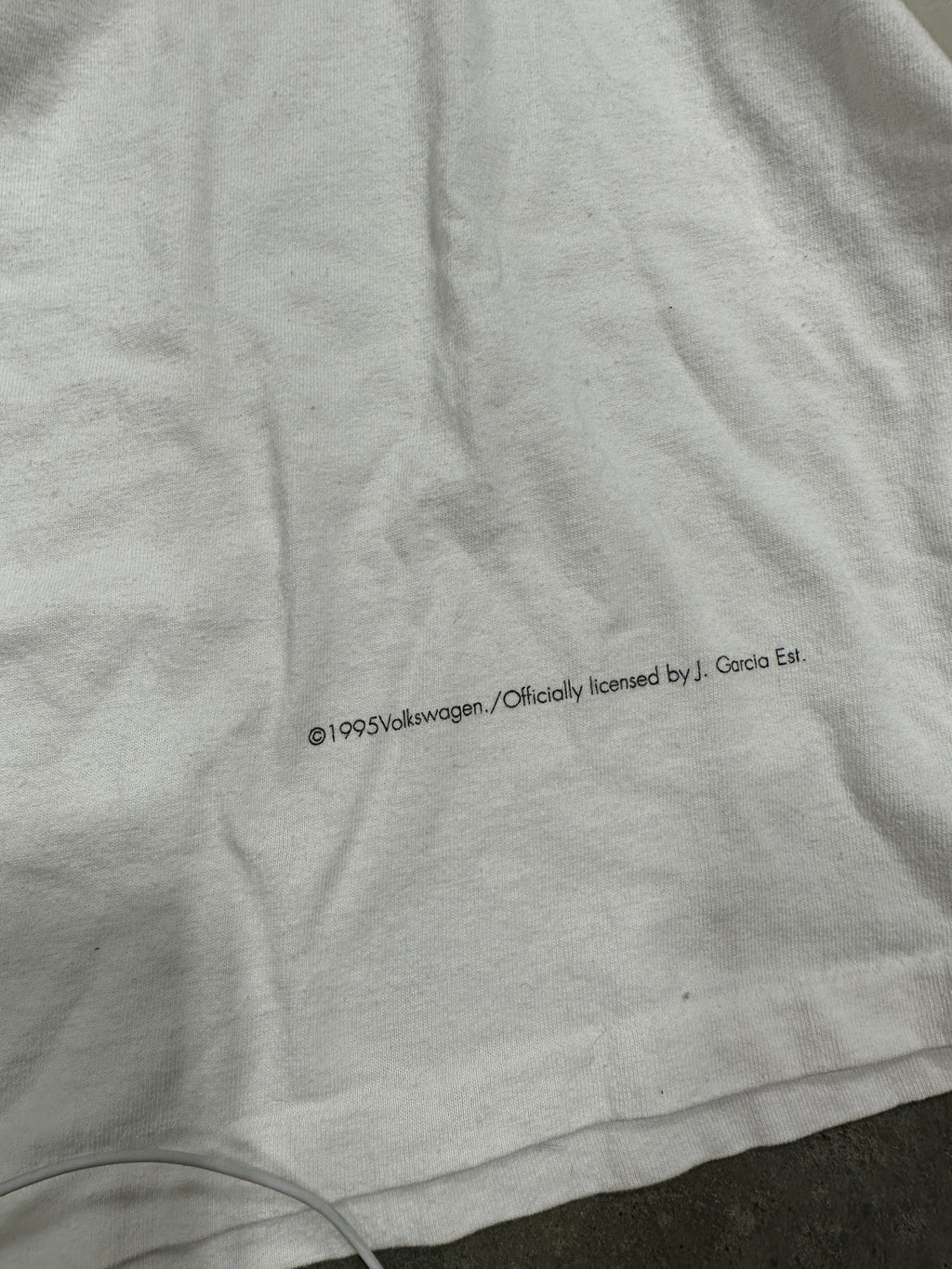 Vintage Volkswagen Jerry Garcia Tee 1995 (Fits Sz M)