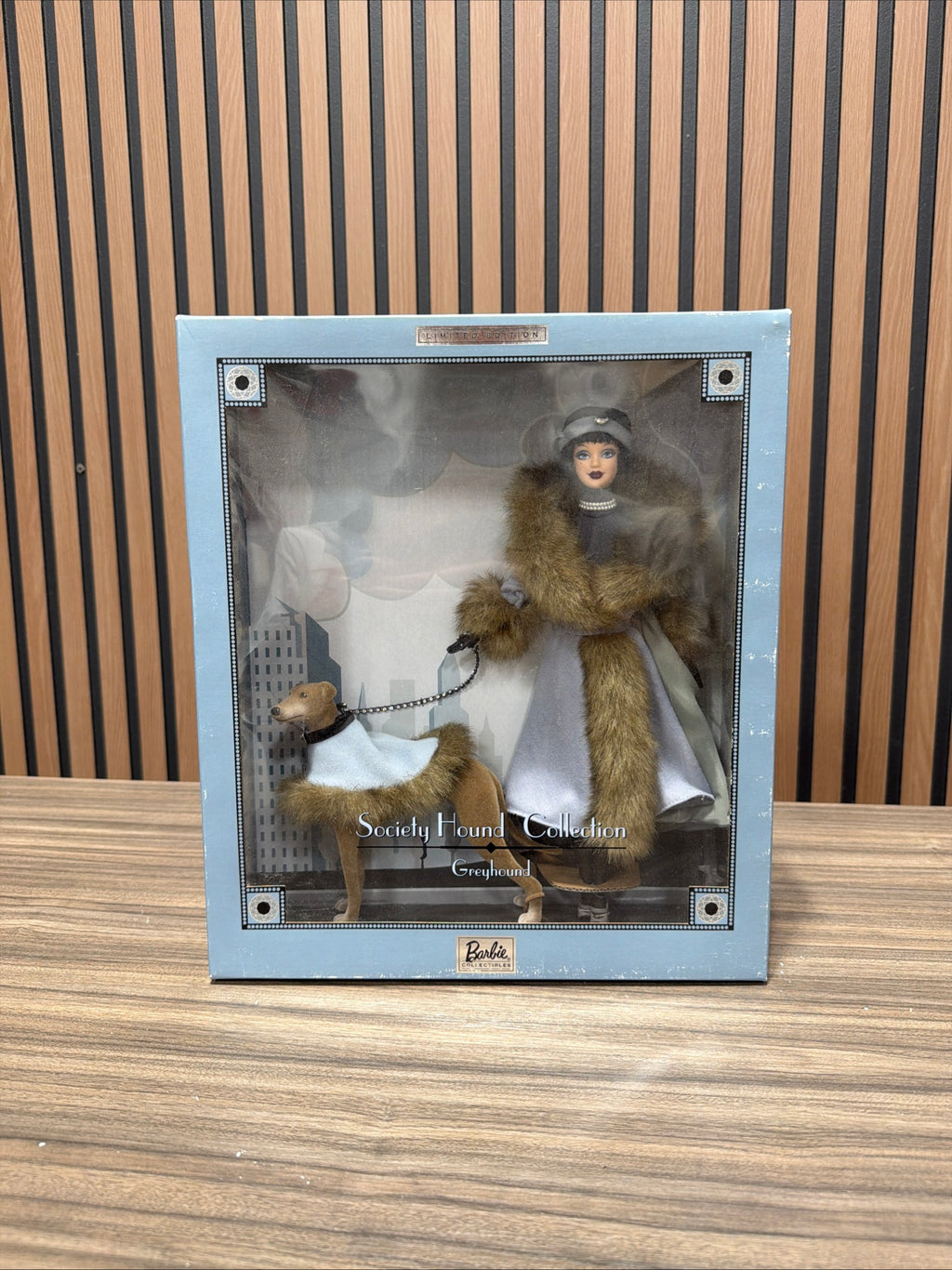 Society Hound 2000 Barbie Doll Greyhound Limited Edition NRFB 29057 By Mattel
