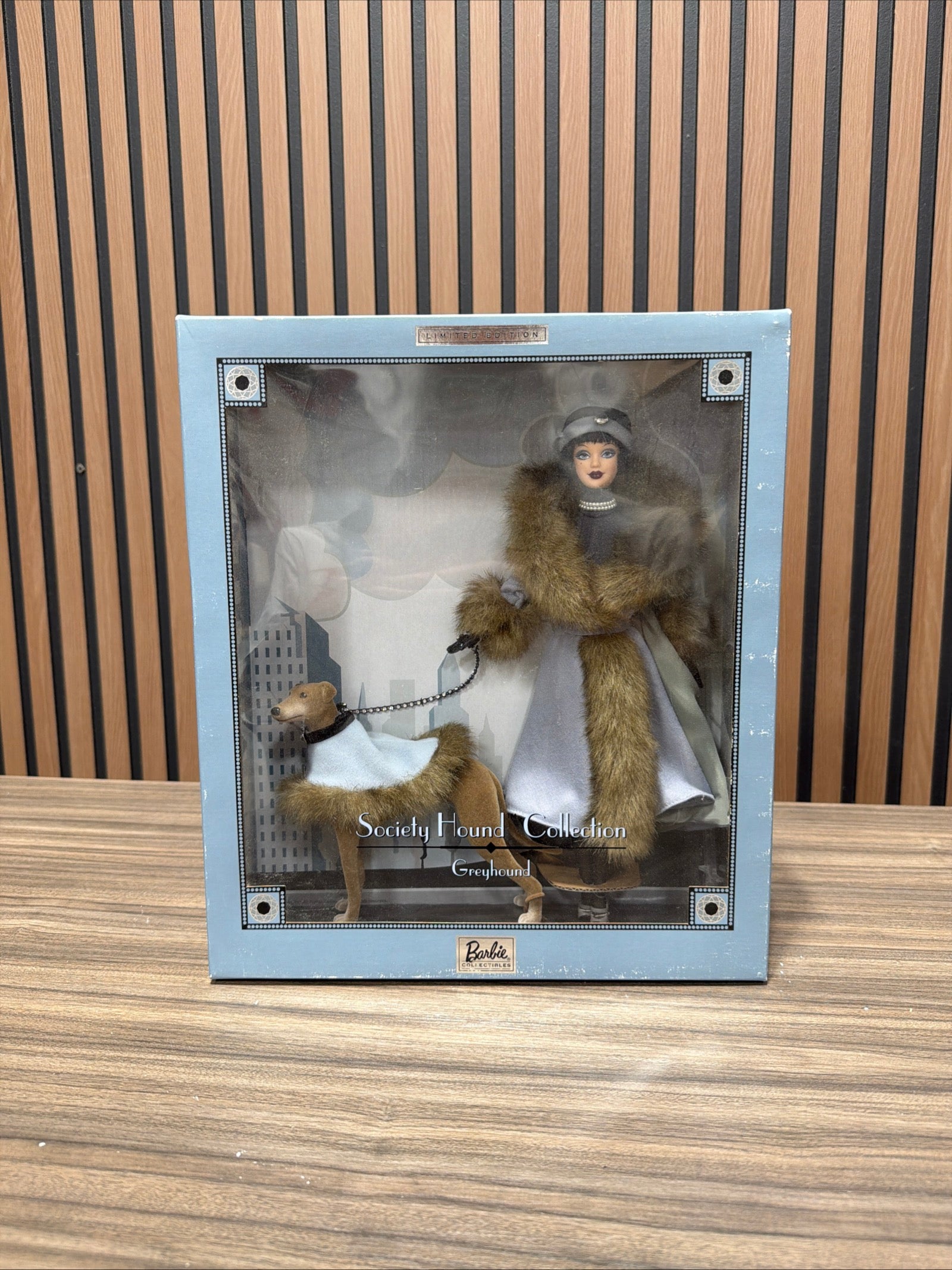 Society Hound 2000 Barbie Doll Greyhound Limited Edition NRFB 29057 By Mattel