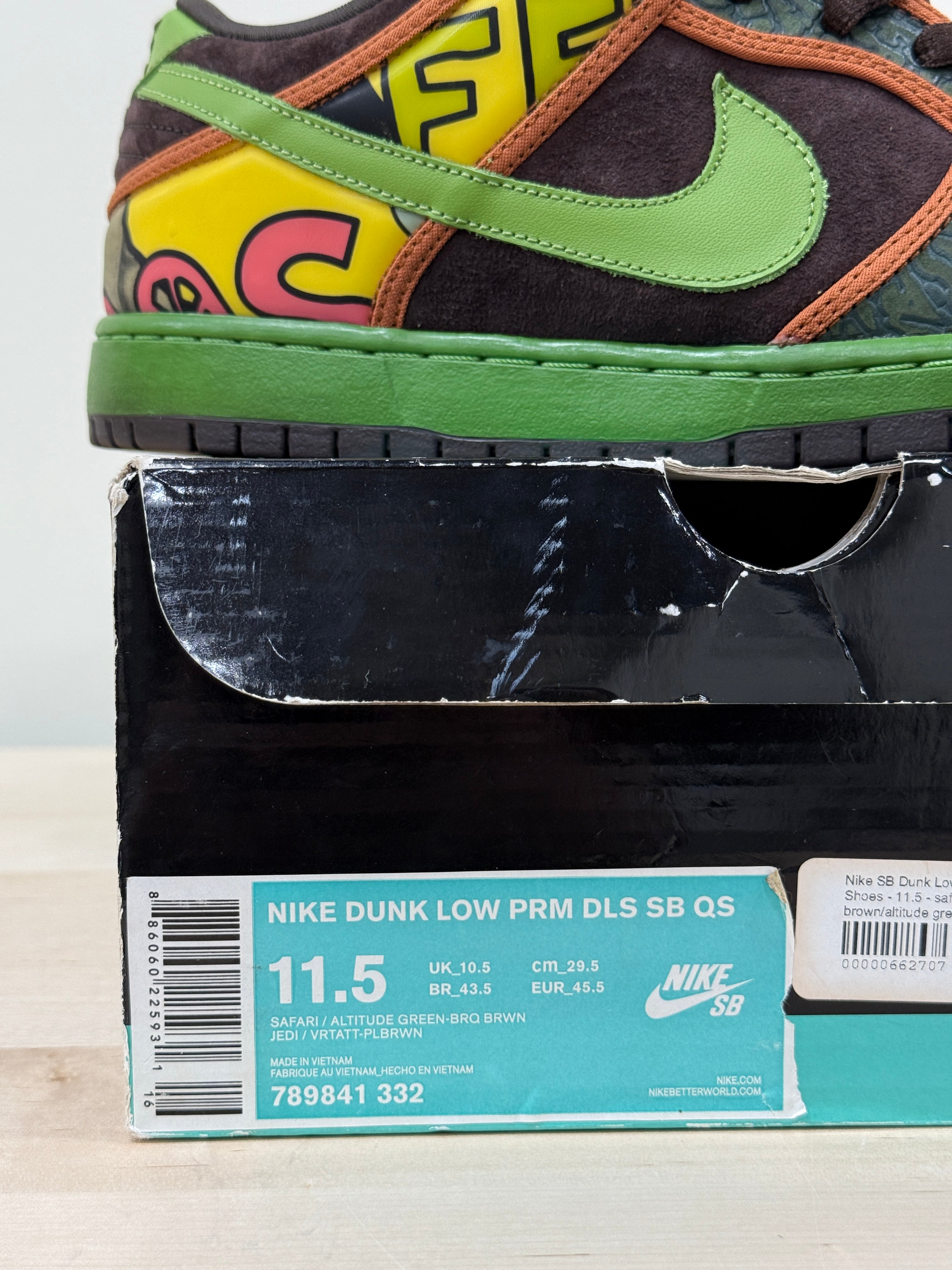 Nike SB Dunk Low De La Soul Sz 11.5