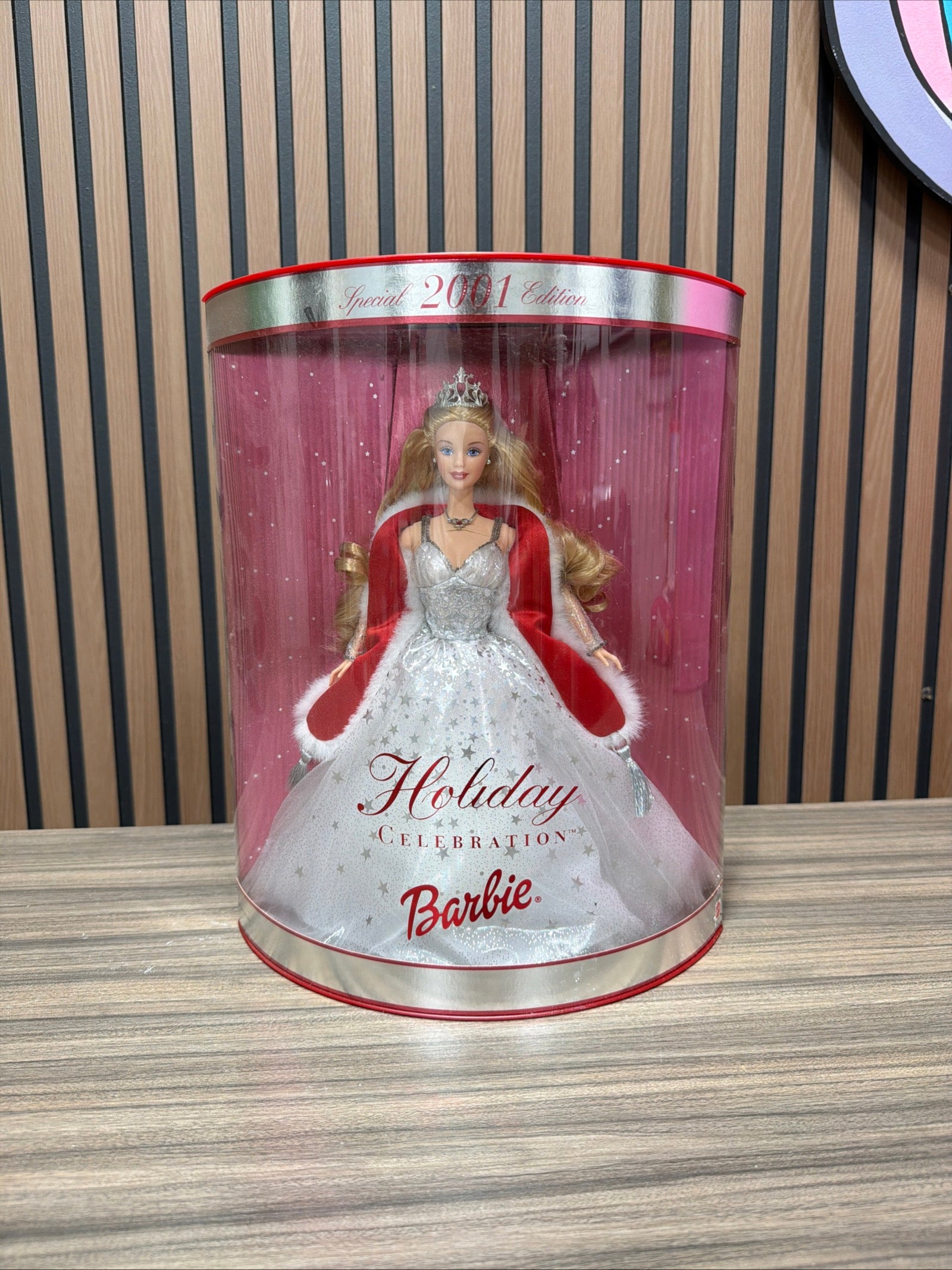 Mattel Holiday Celebration 2001 Barbie Doll - 50304