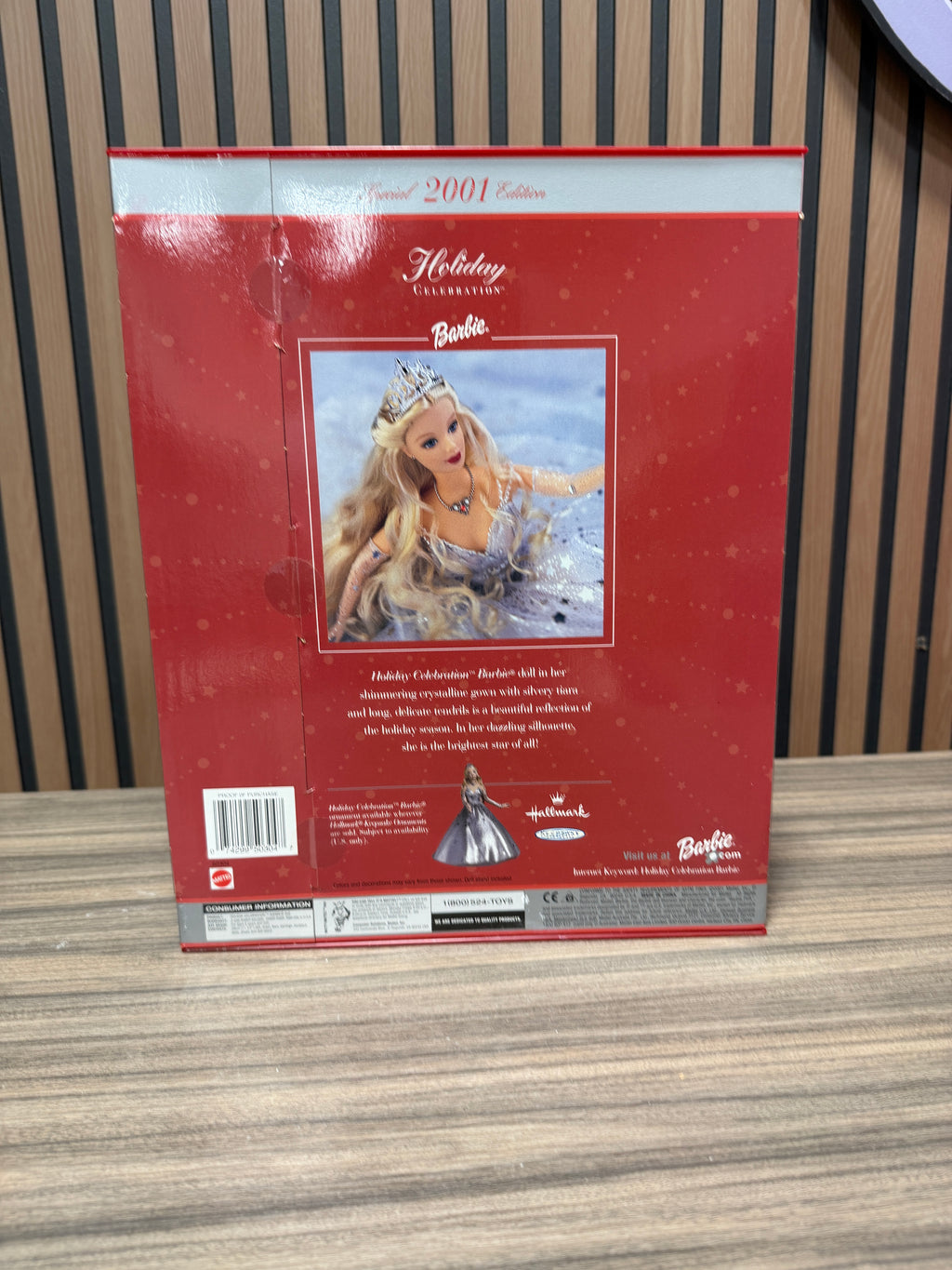 Mattel Holiday Celebration 2001 Barbie Doll - 50304