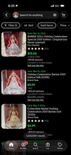Load image into Gallery viewer, Mattel Holiday Celebration 2001 Barbie Doll - 50304
