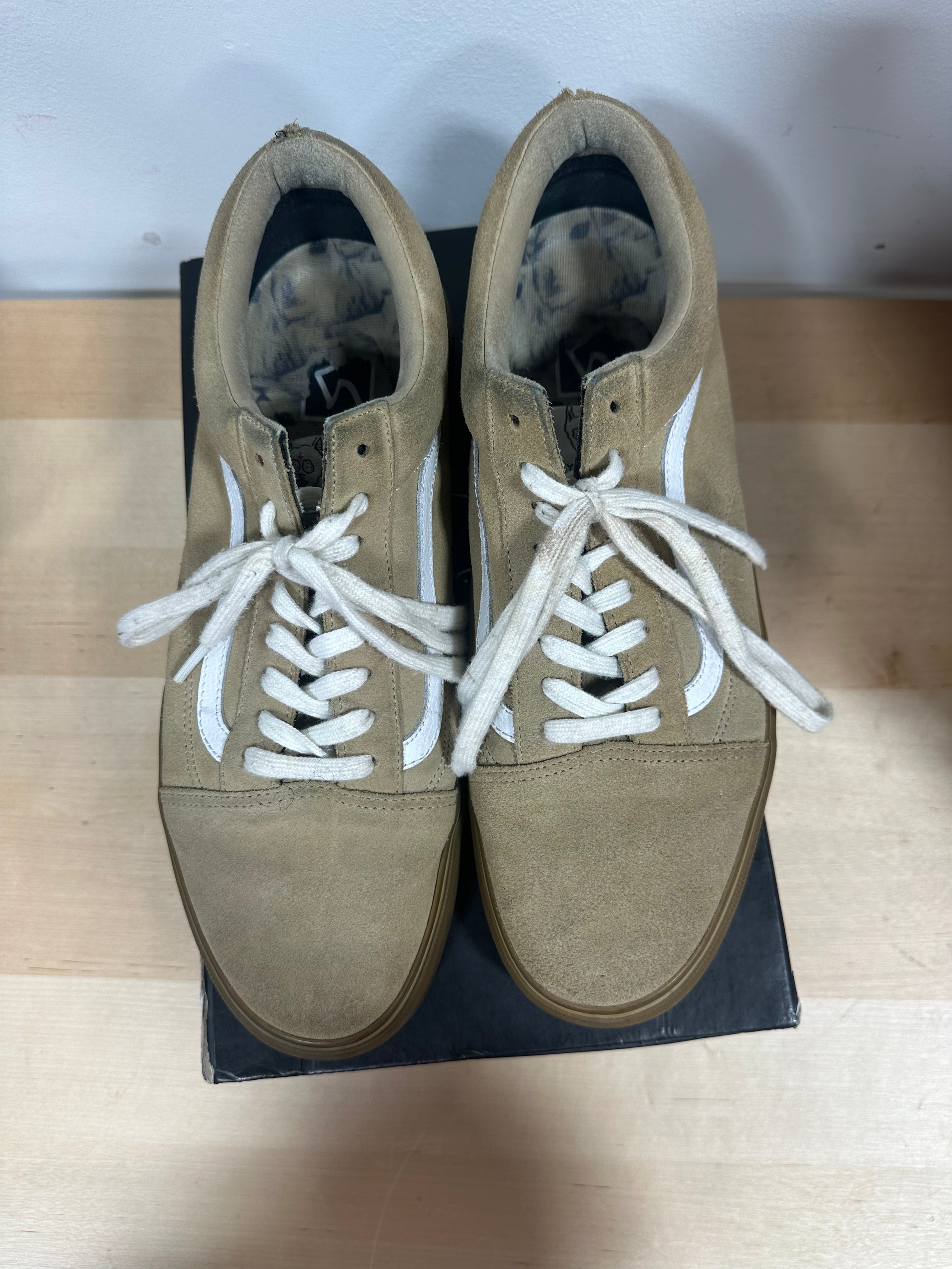 2013 Vans Syndicate x Golf Wang Old Skool Pro "S" Camel/Gum - Men's Size 12 (With OG Box)