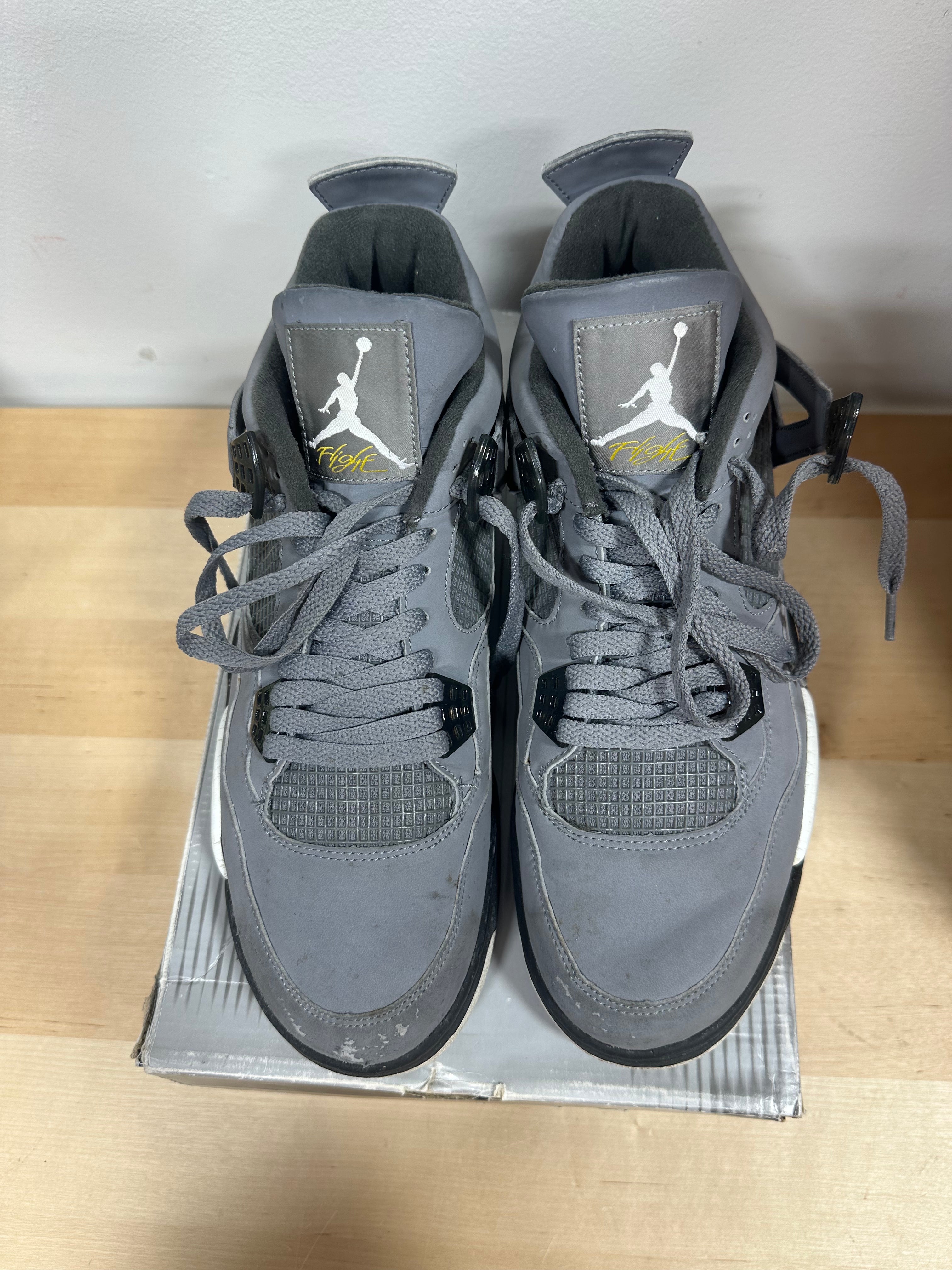 Vintage 2004 Air Jordan 4 Retro "Cool Grey" - Men's Size 11.5 - 308497-001 (With OG Box)