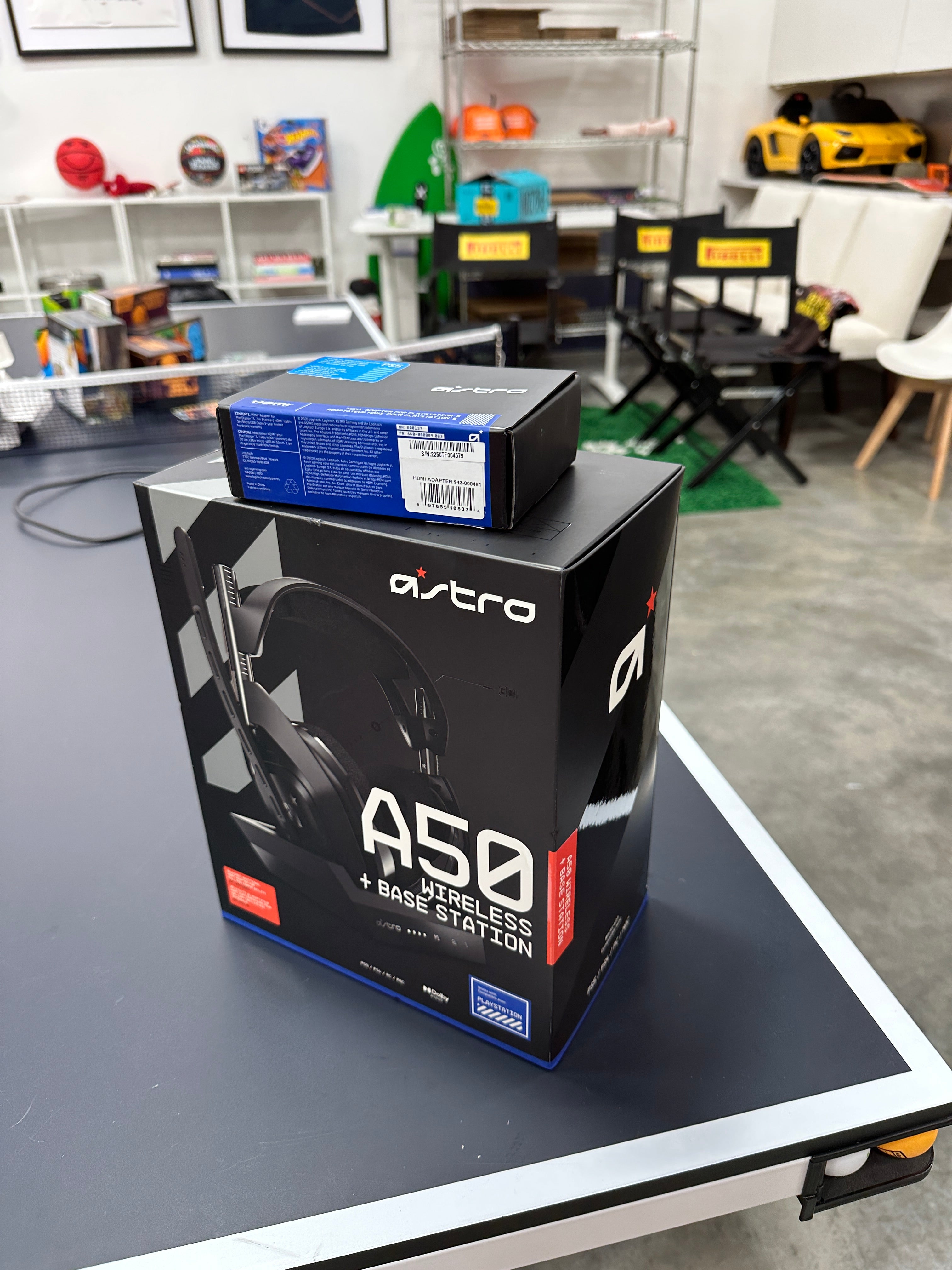 Astro Gaming - A50 Wireless Headphones for PS5, PS4 - Black