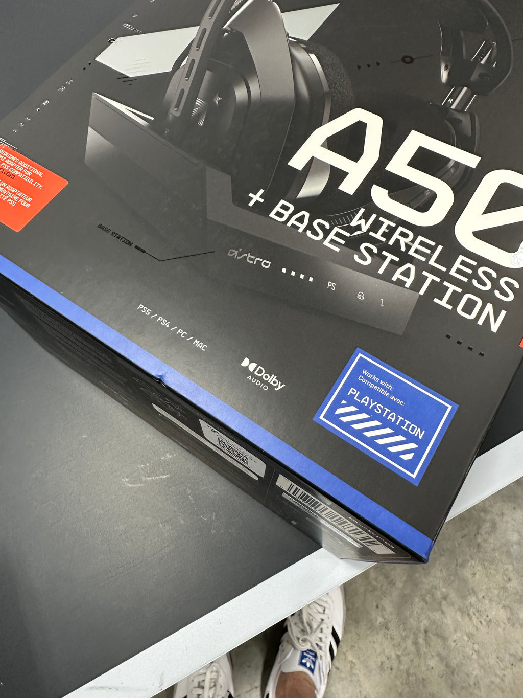 Astro Gaming - A50 Wireless Headphones for PS5, PS4 - Black