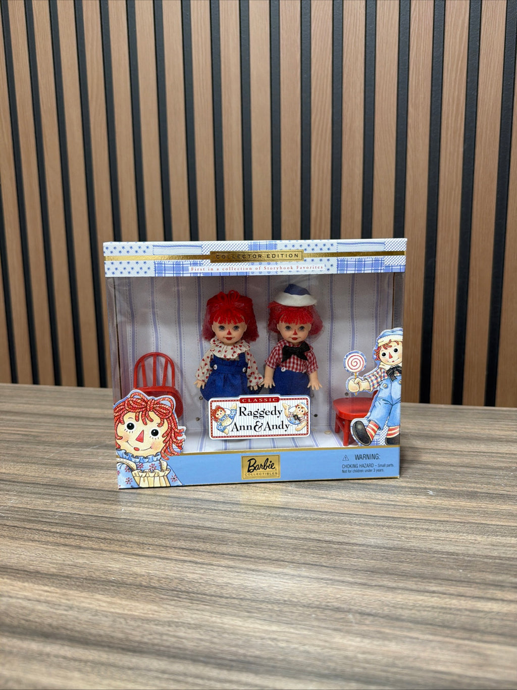 Barbie Raggedy Ann and Andy Kelly & Tommy Storybook