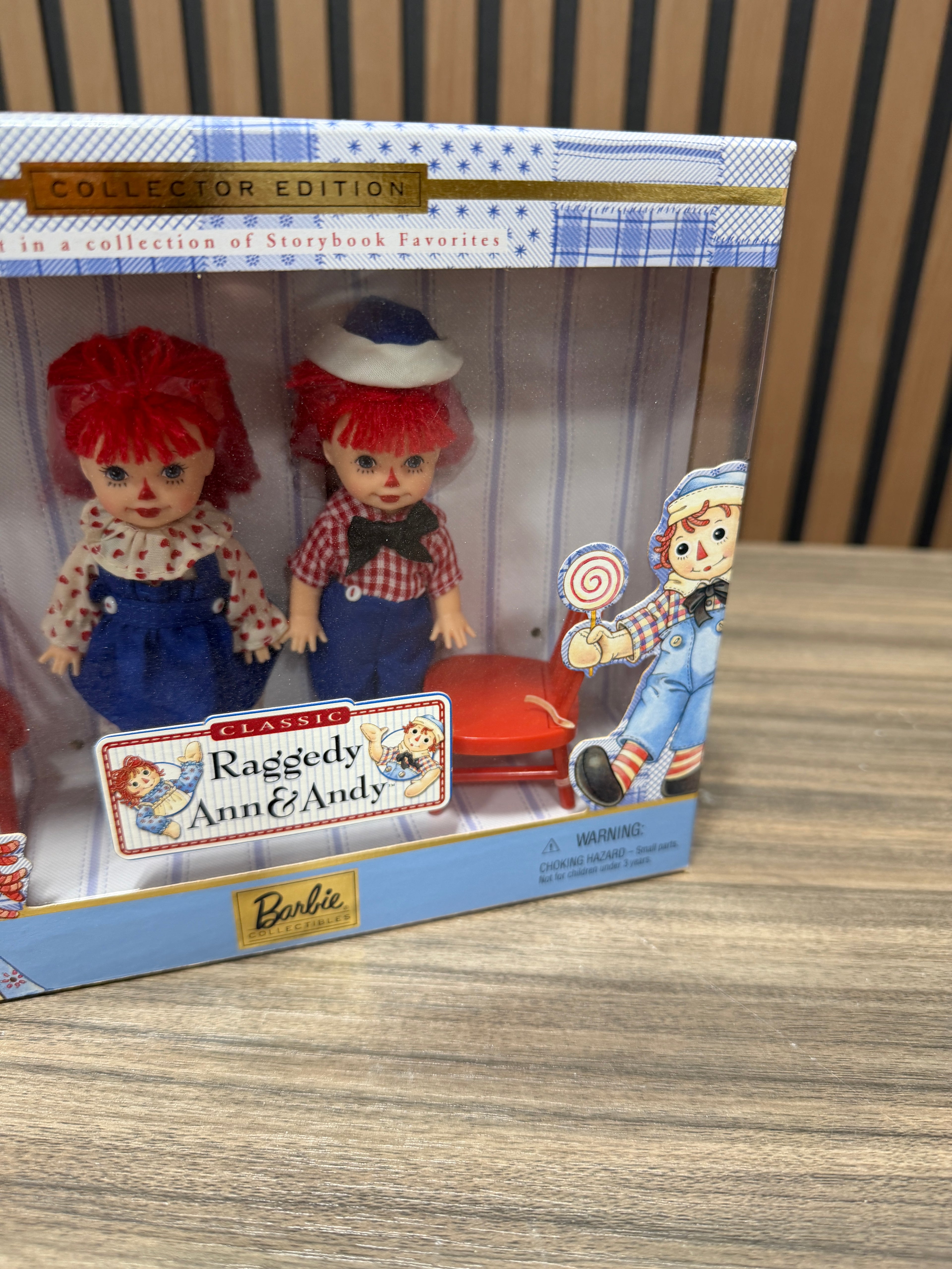 Barbie Raggedy Ann and Andy Kelly & Tommy Storybook