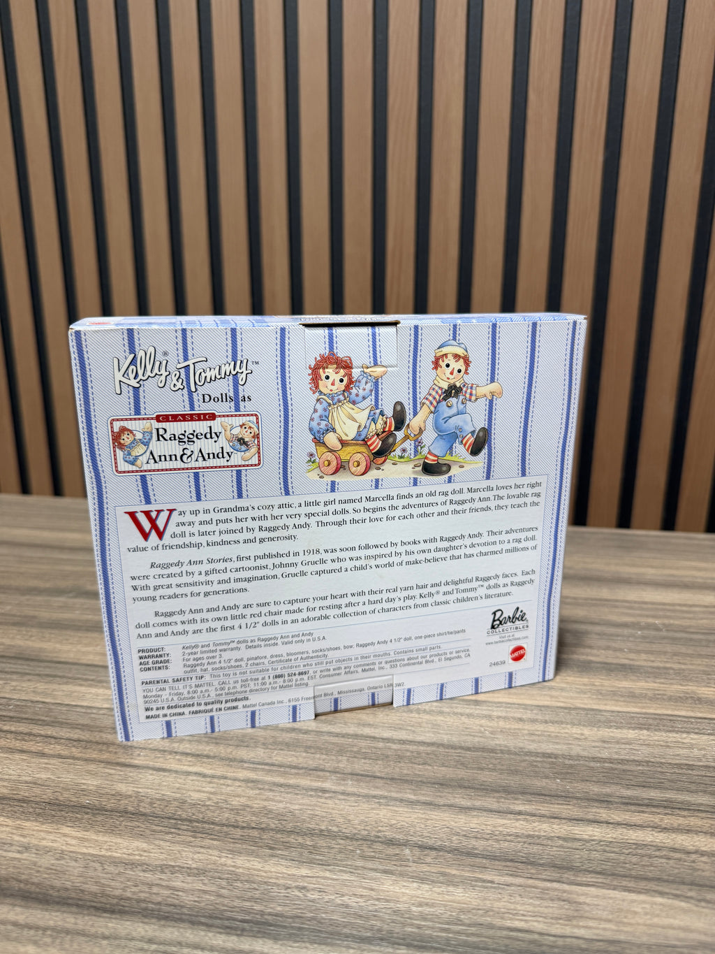 Barbie Raggedy Ann and Andy Kelly & Tommy Storybook