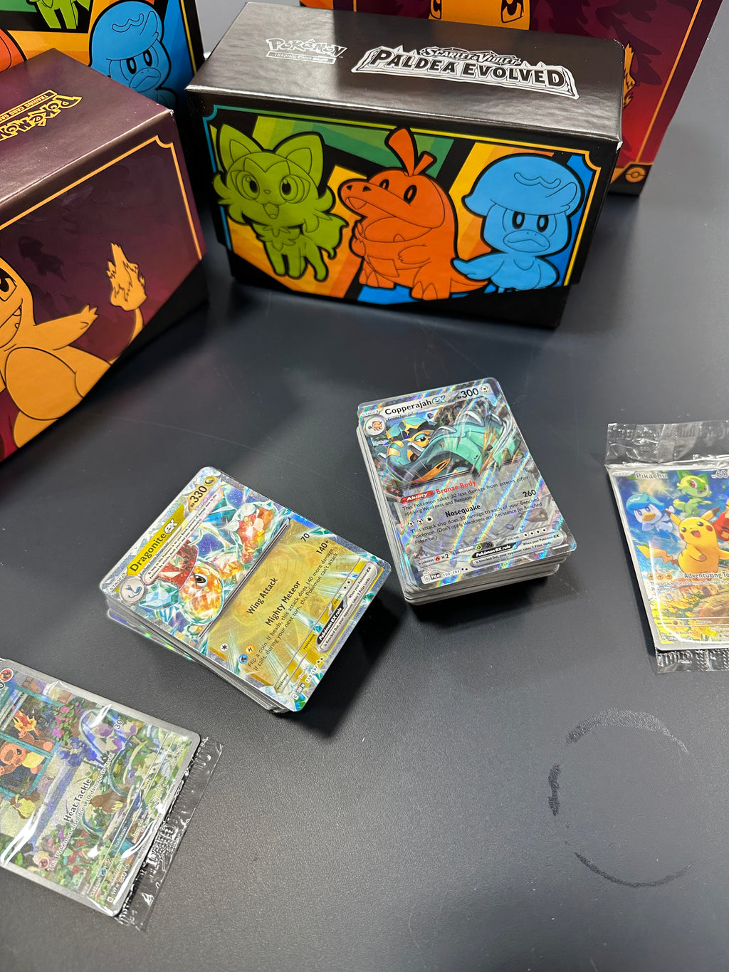 Pokemon Card Boxes 2 ETB + 25 BOOster Packs