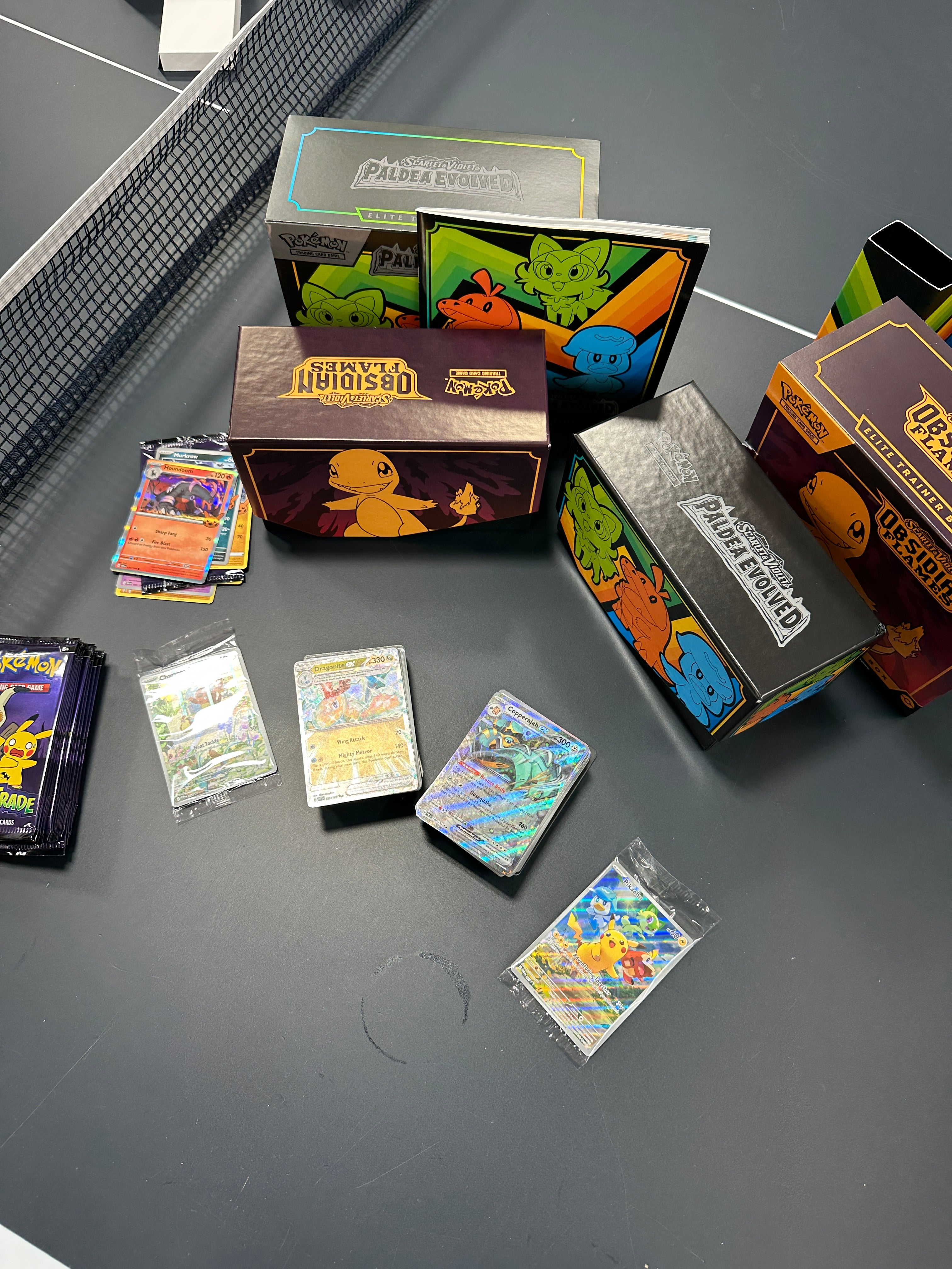 Pokemon Card Boxes 2 ETB + 25 BOOster Packs