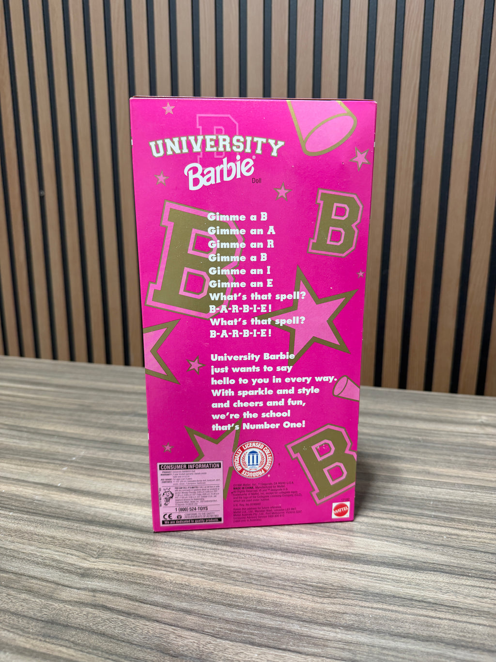 University Barbie Mattel Special Edition University of Georgia
